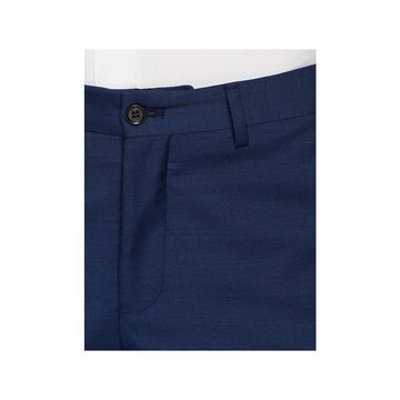 Jack & Jones Anzughose blau regular (1-tlg., keine Angabe)