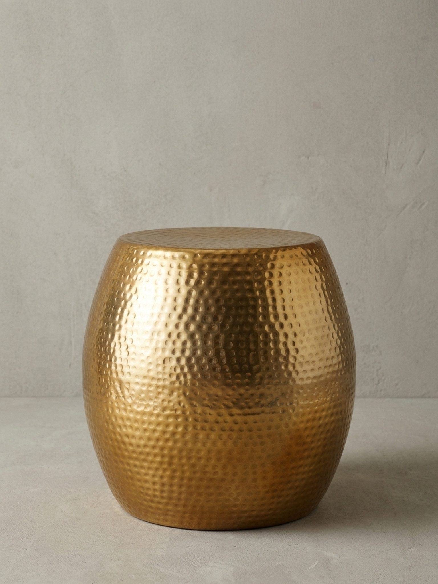 KADIMA DESIGN Beistelltisch Sofatisch ENNS - Orientalisches Design, Aluminium, Handarbeit