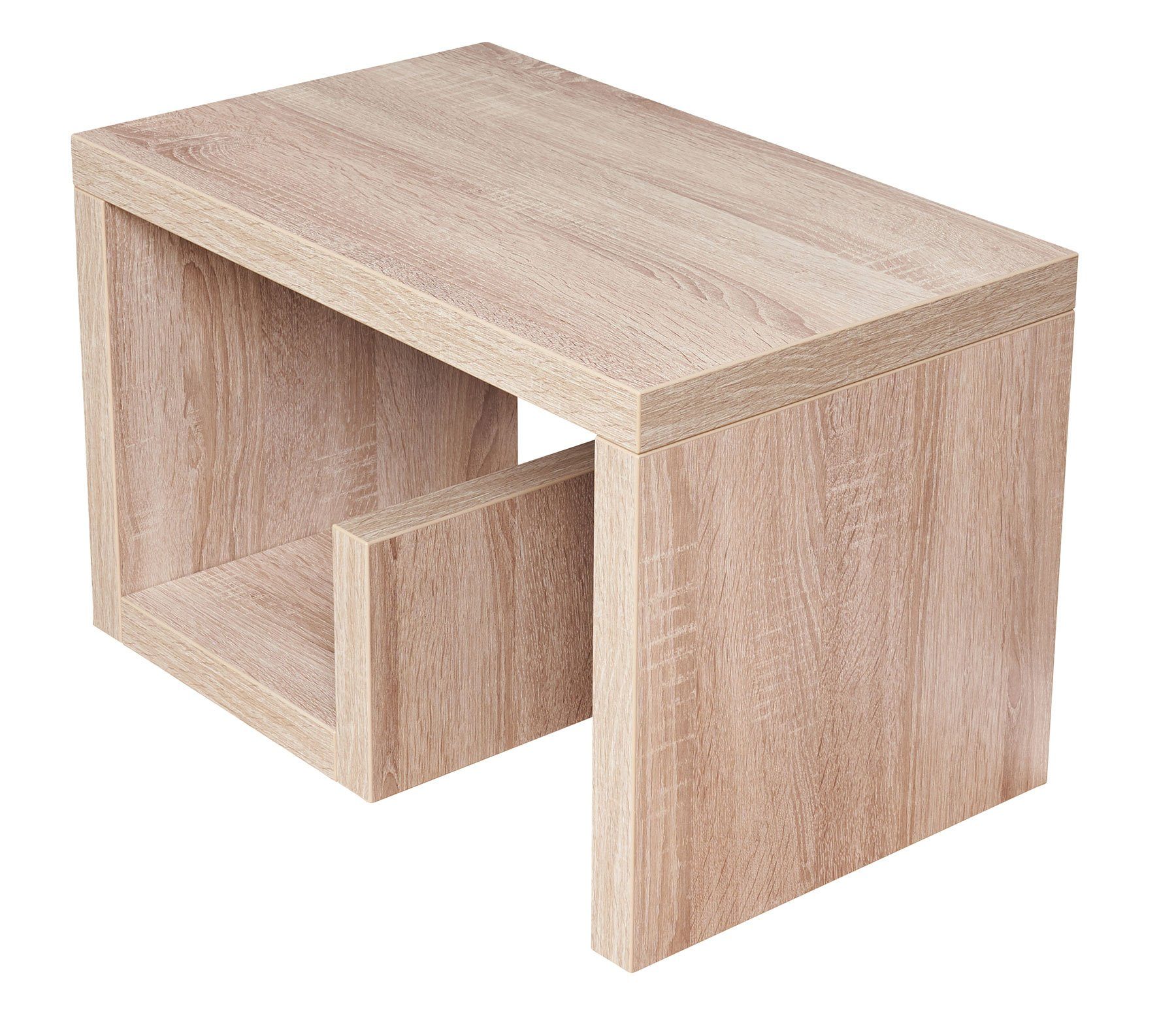 Levandeo® Couchtisch, Couchtisch Gustav Sonoma Eiche günstig online kaufen