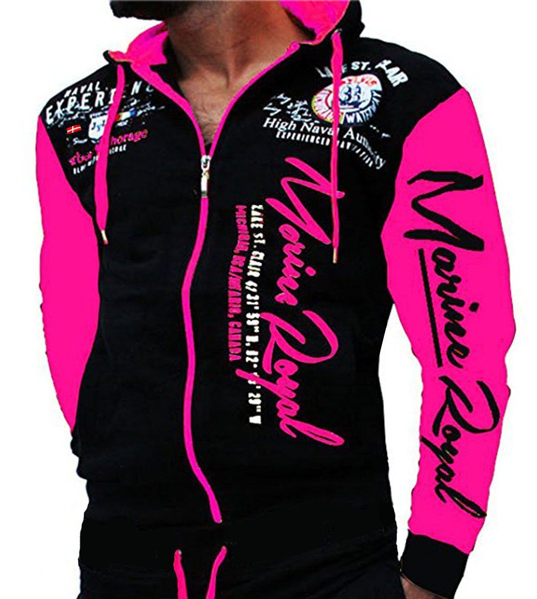 Jaylvis Collegejacke Herren Sweatjacke Sportjacke Joggingjacke günstig online kaufen