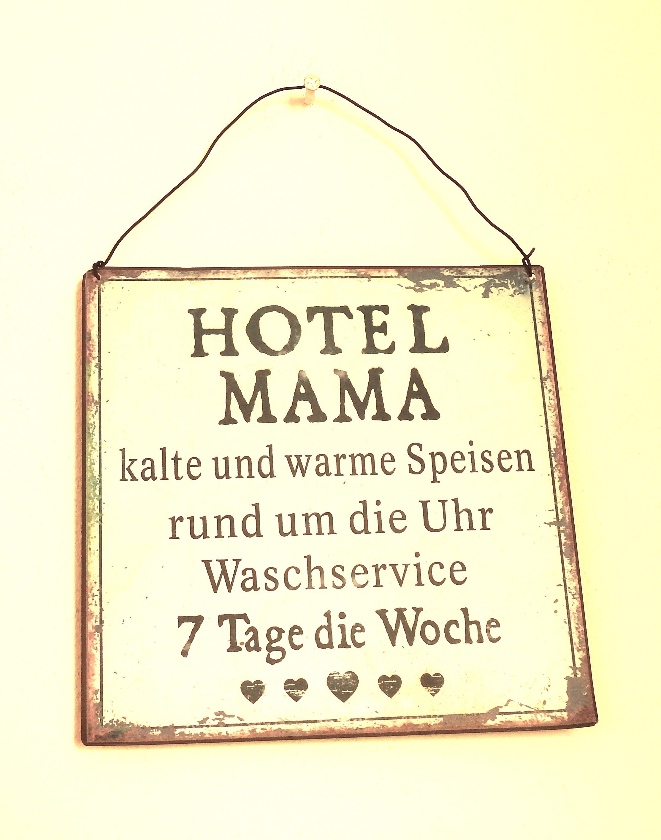 C&T Handels GmbH Metallschild Hotel Mama