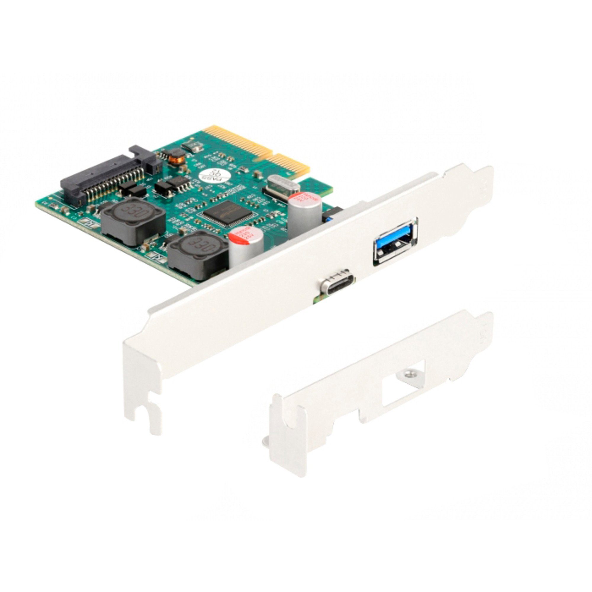 DeLOCK PCI Express x4 Karte zu 1 x extern USB 10 Mainboard