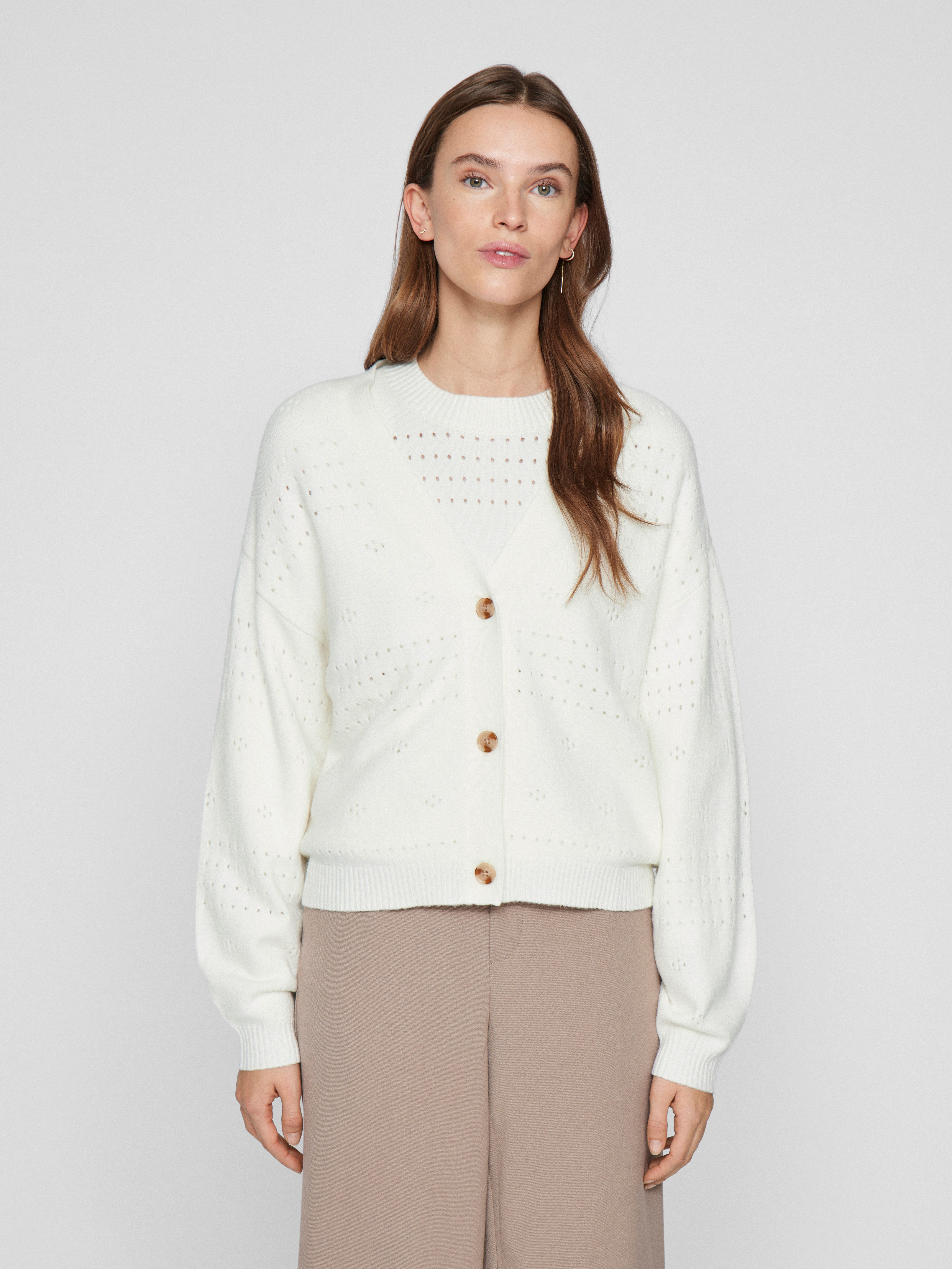 Vila Strickjacke VIRIL V-NECK L/S KNIT günstig online kaufen