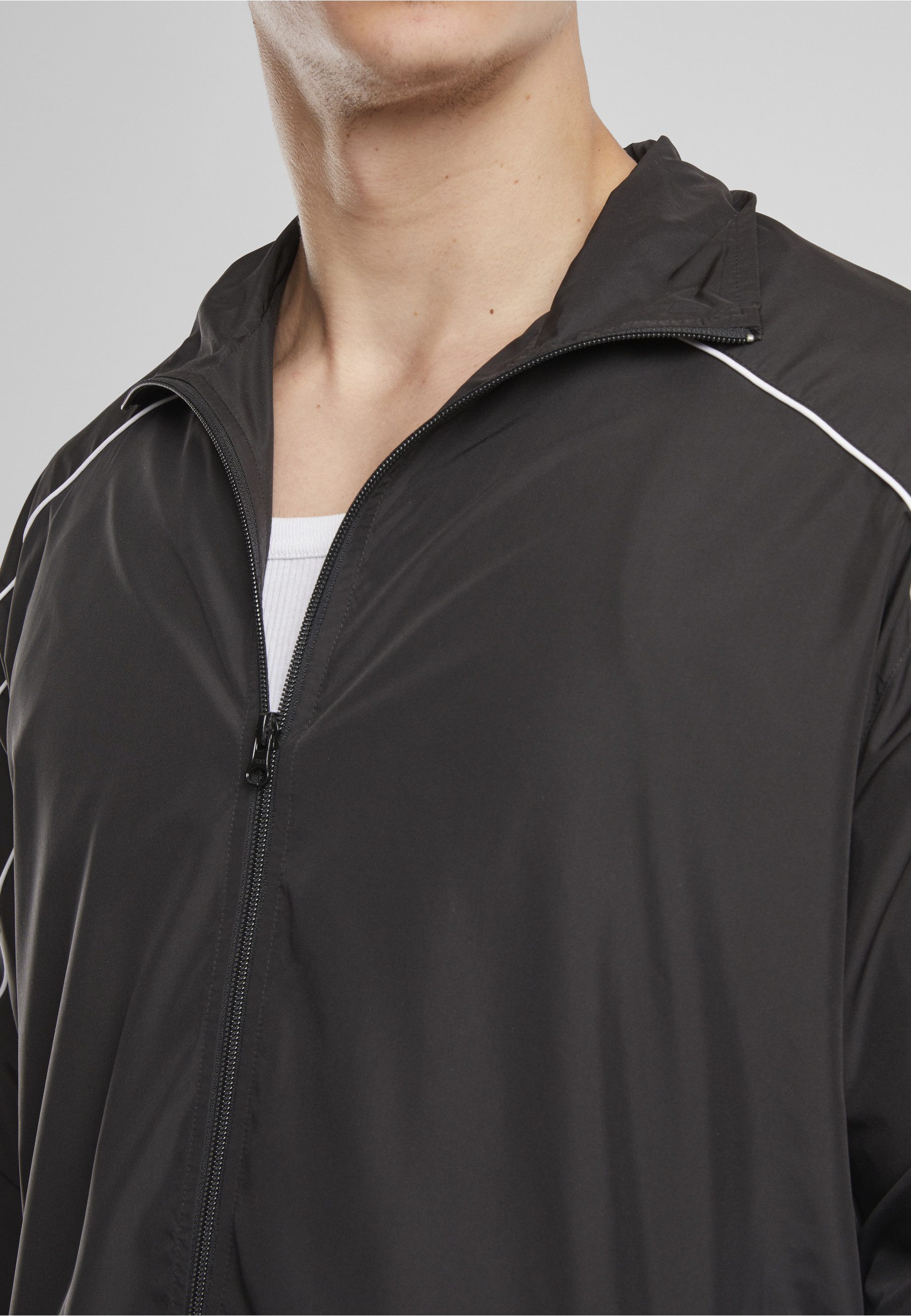 URBAN CLASSICS Trainingsjacke Urban Classics Piped Panel Trackjacket (1-St)