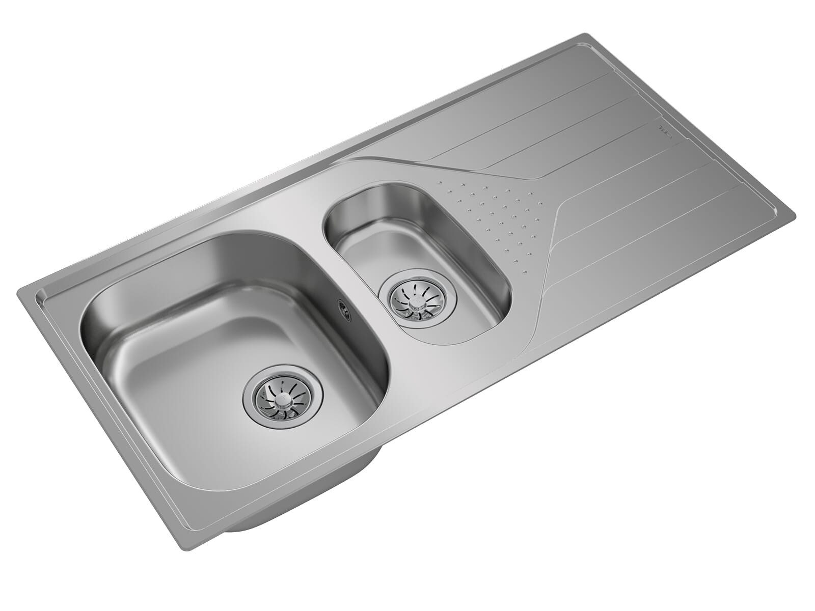 Teka Edelstahlspüle, rechteckig, 100/50 cm, (1 St)