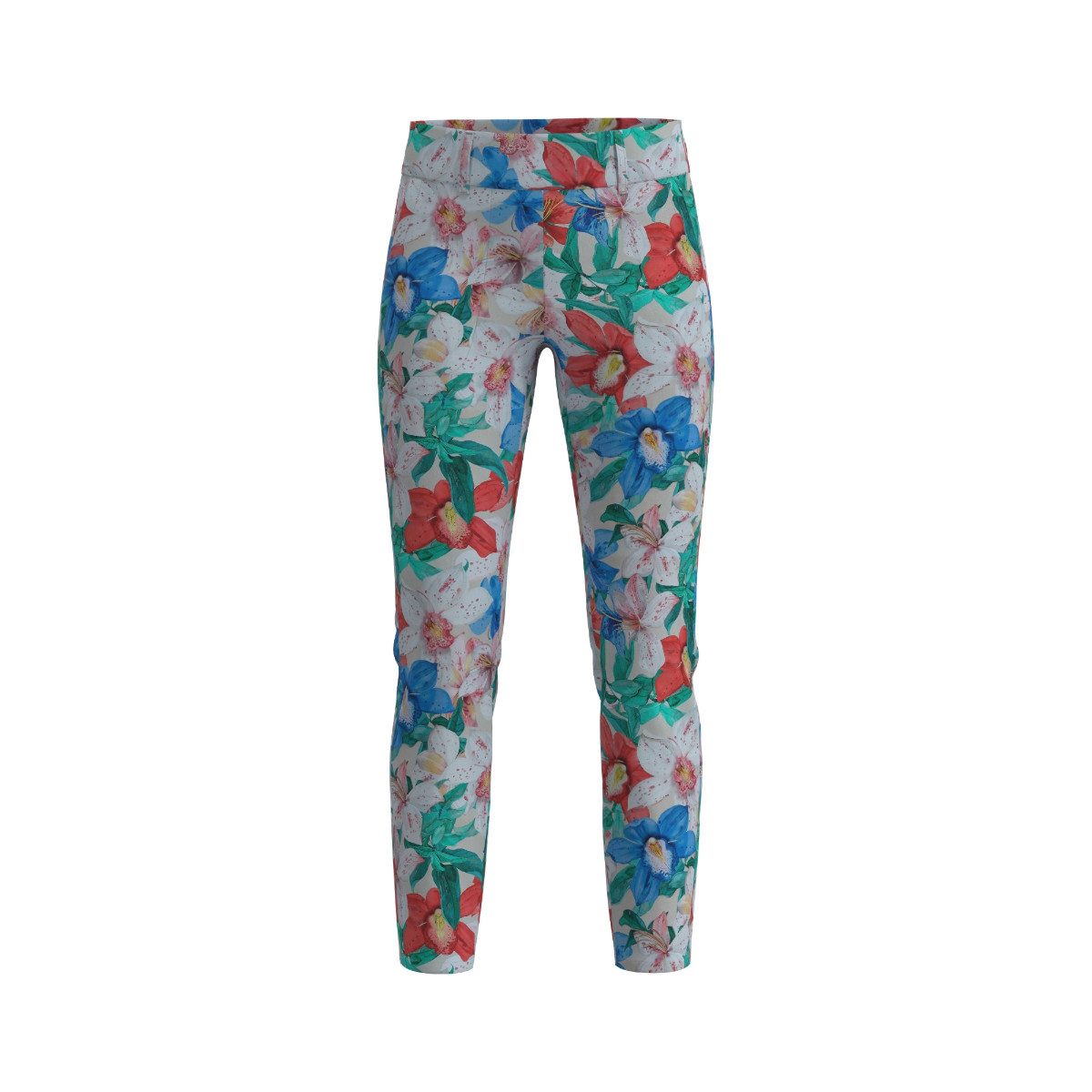 Alberto Golfhose 28457544 Damen Hose LUCY-CR - Flower Jersey