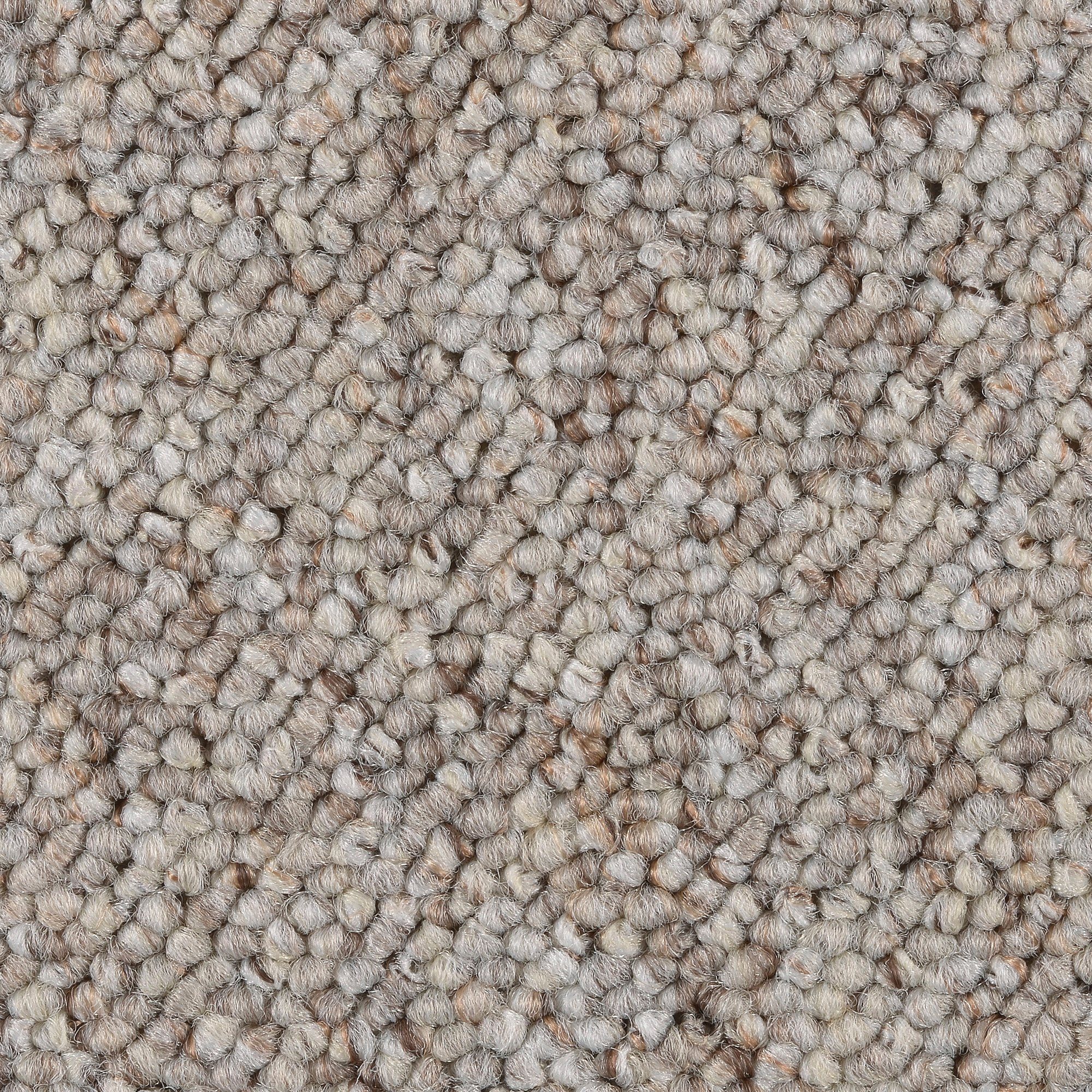 Teppichboden Schlingenteppich Korfu, Bodenmeister, rechteckig, Höhe: 7,5 mm, Wohnzimmer, Kinderzimmer, Schlafzimmer, Breite 200/300/400/500 cm beige weiß