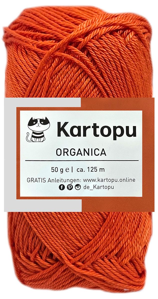 Häkelwolle 50 Gramm Kartopu Organica Strickgarn Farbauswahl