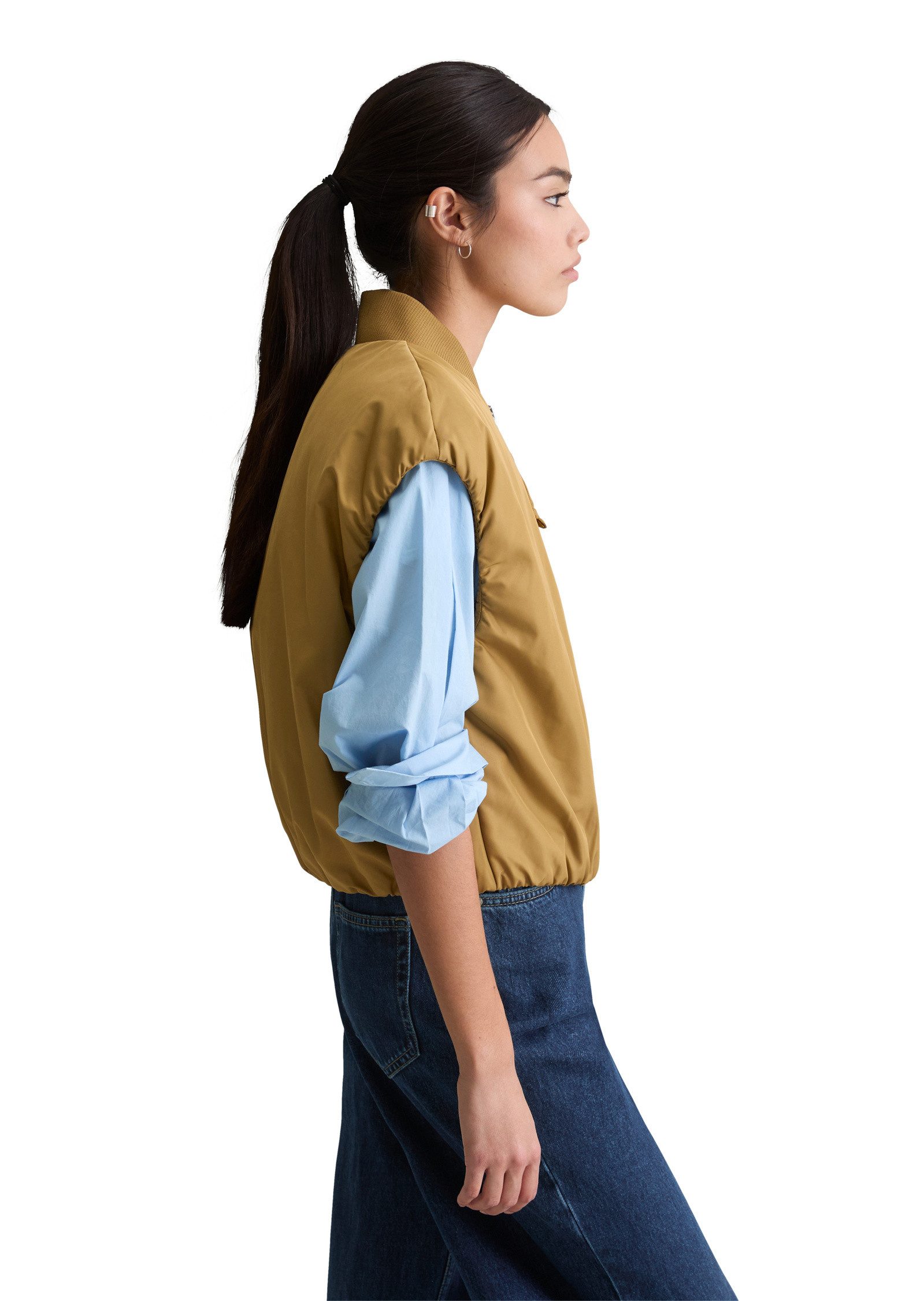 Marc O'Polo DENIM Steppweste aus recyceltem Polyester günstig online kaufen