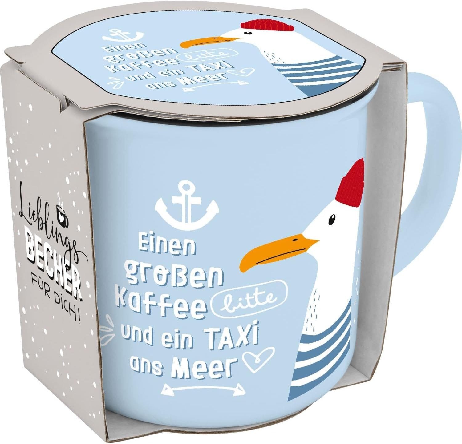 Sheepworld Tasse Tasse Lieblings-Becher Tee Kaffeetasse 0,35cl Geschenk Sheepworld, Porzellan