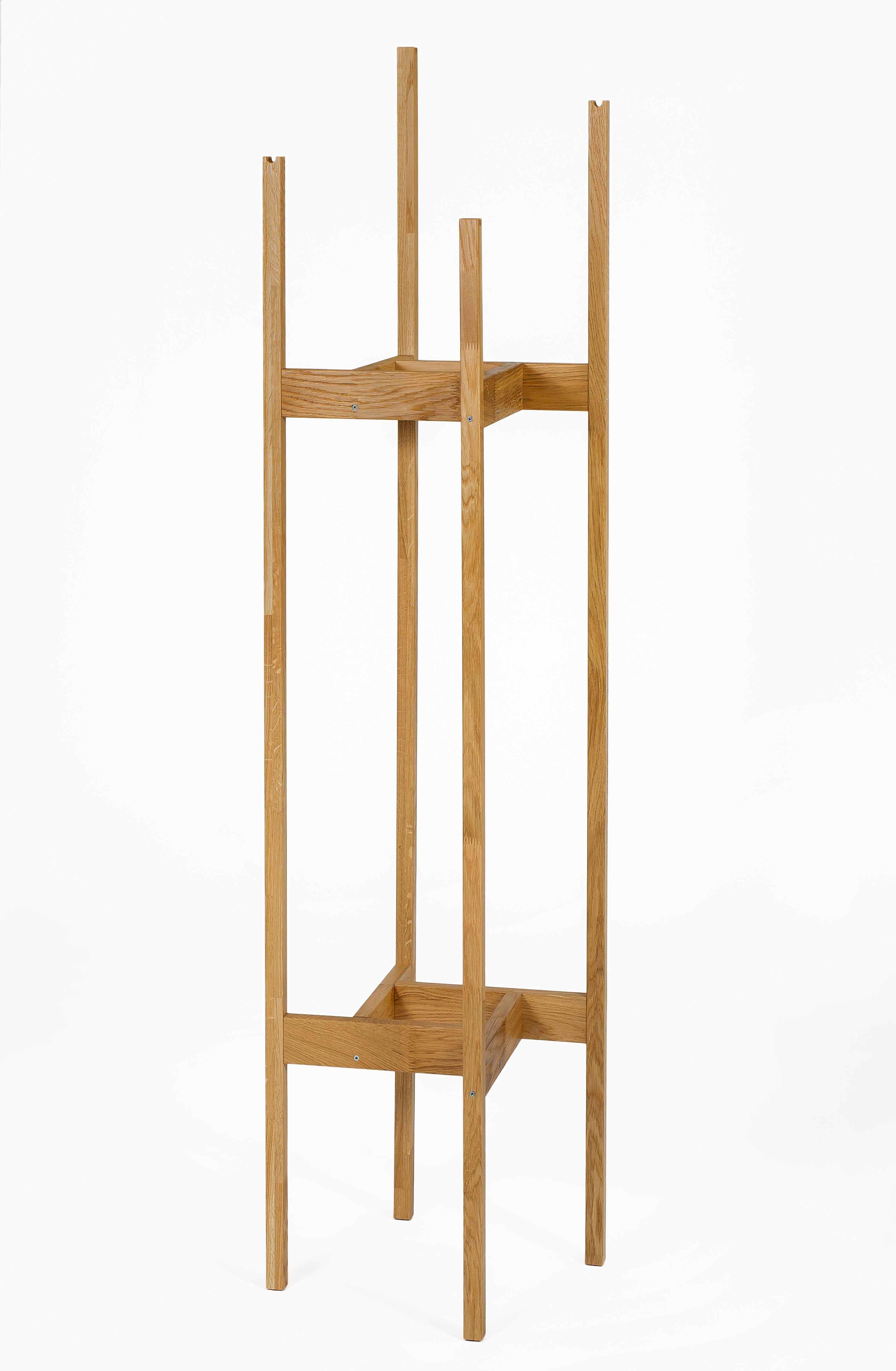 andas Вешалки, im skandinavian Design, aus keilverzinkter massiver Eiche, FSC®