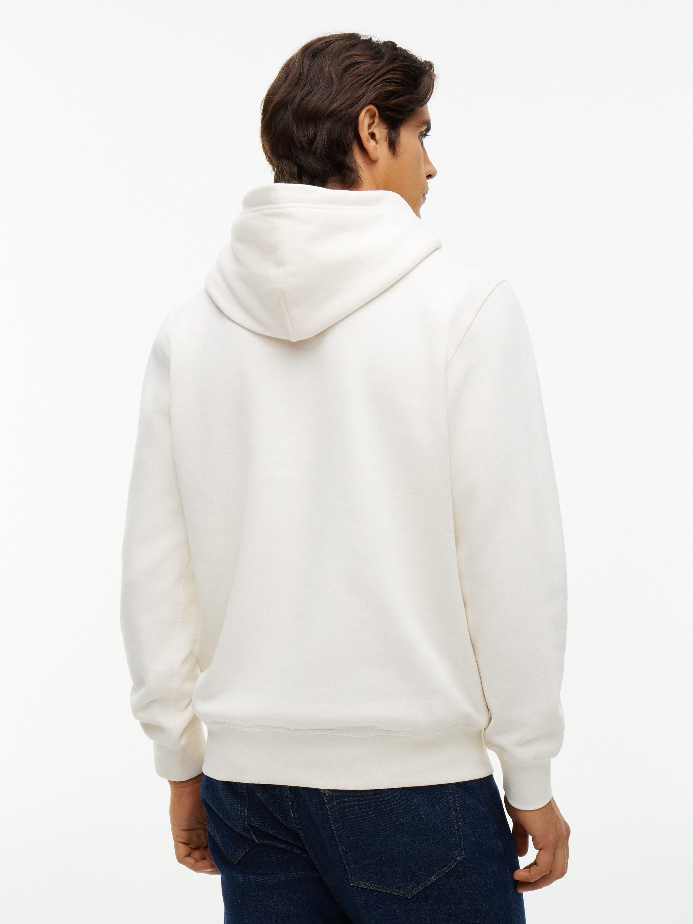 Tommy Hilfiger Hoodie ESS SEASONAL FLEECE HOODY mit Kapuze und Kängurutasche unifarben, casual, regular fit, Baumwollmix, Kapuze