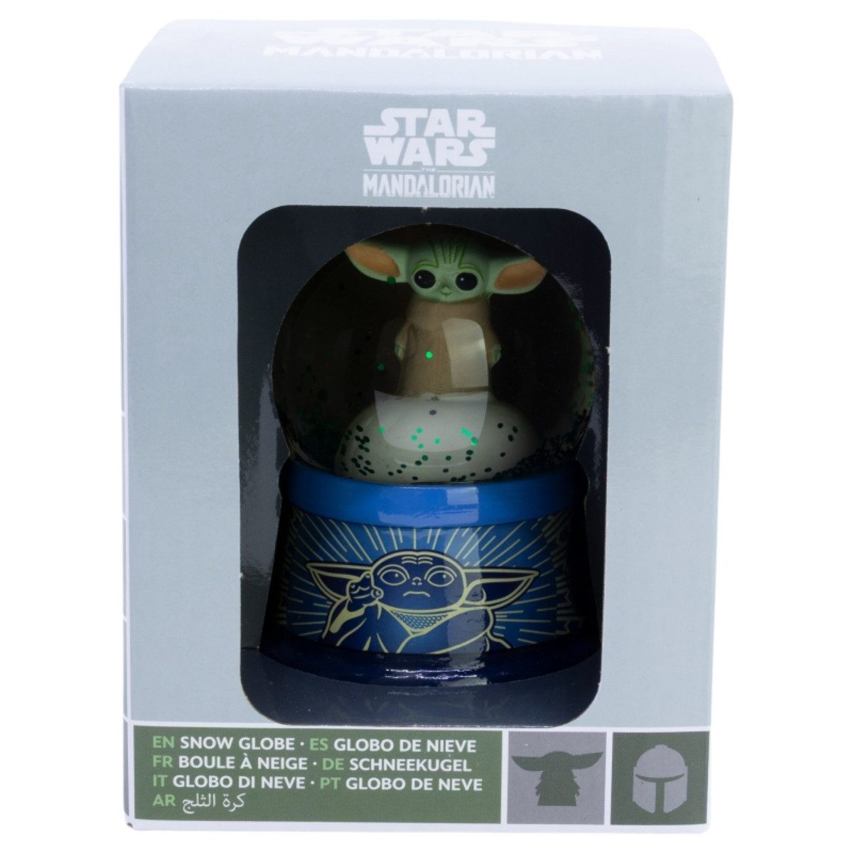 Star Wars Schneekugel The Mandalorian Grogu Deko Schneekugel für Fans (1 St)