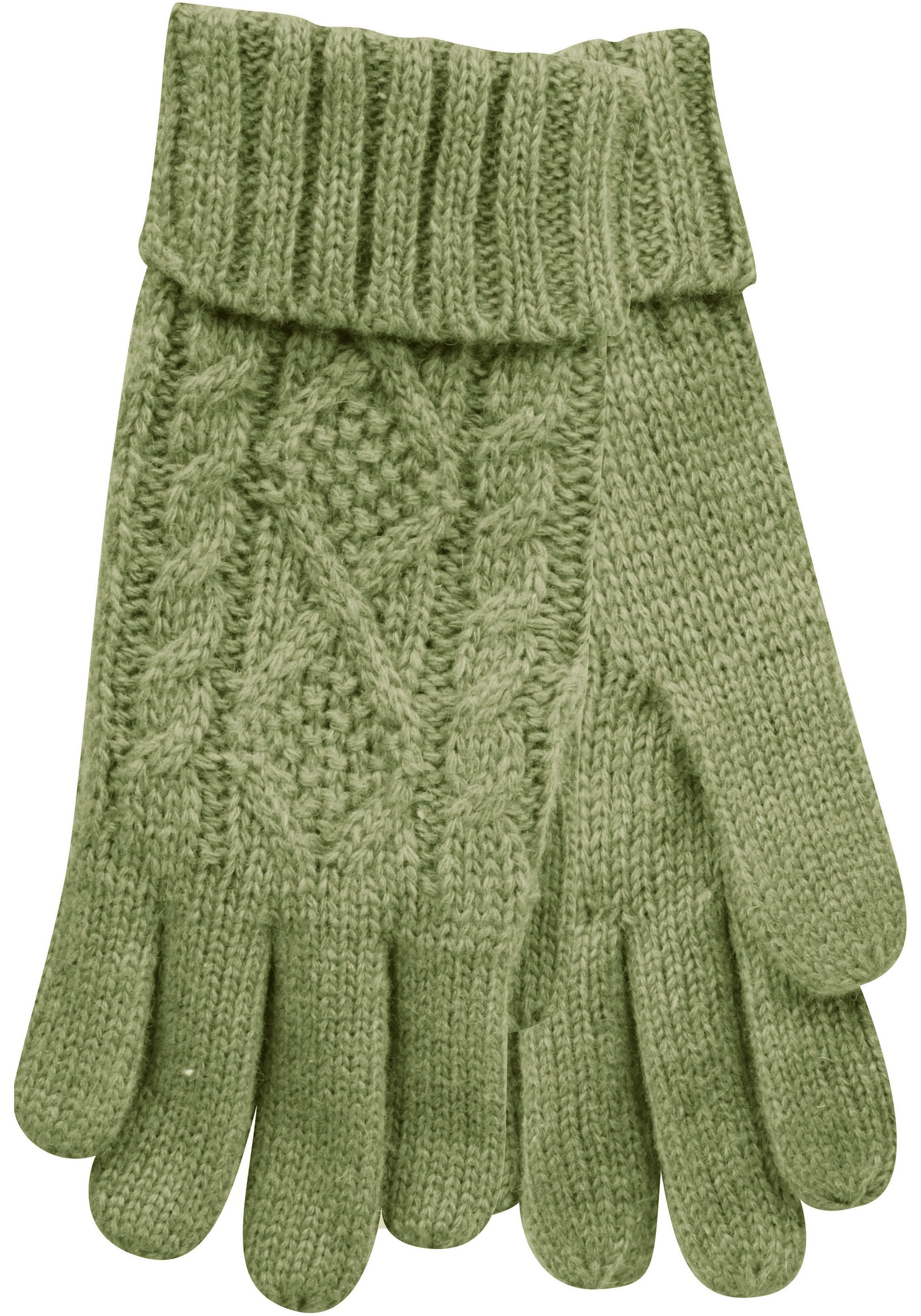 Capelli New York Strickhandschuhe (1 Paar) elegantes Zopfstrickmuster, Umsc günstig online kaufen