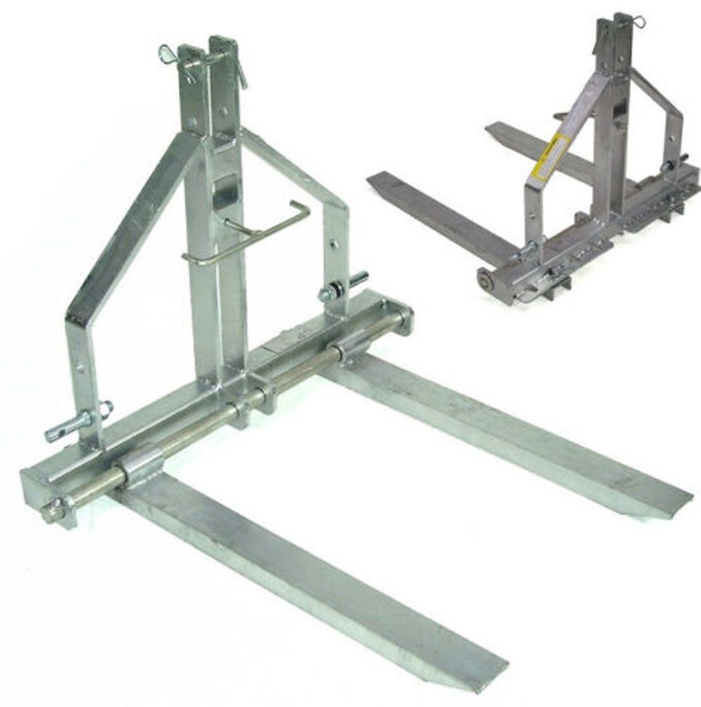 Apex Montagewerkzeug Traktor Palettengabel 300kg Kat 1 Gabelzinken Staplergabel 56133, (1-tlg)