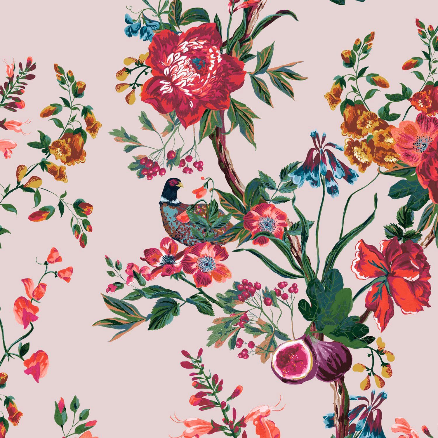 Joules Vliestapete Forest Chinoiserie, glatt, floral, (1 St), floral