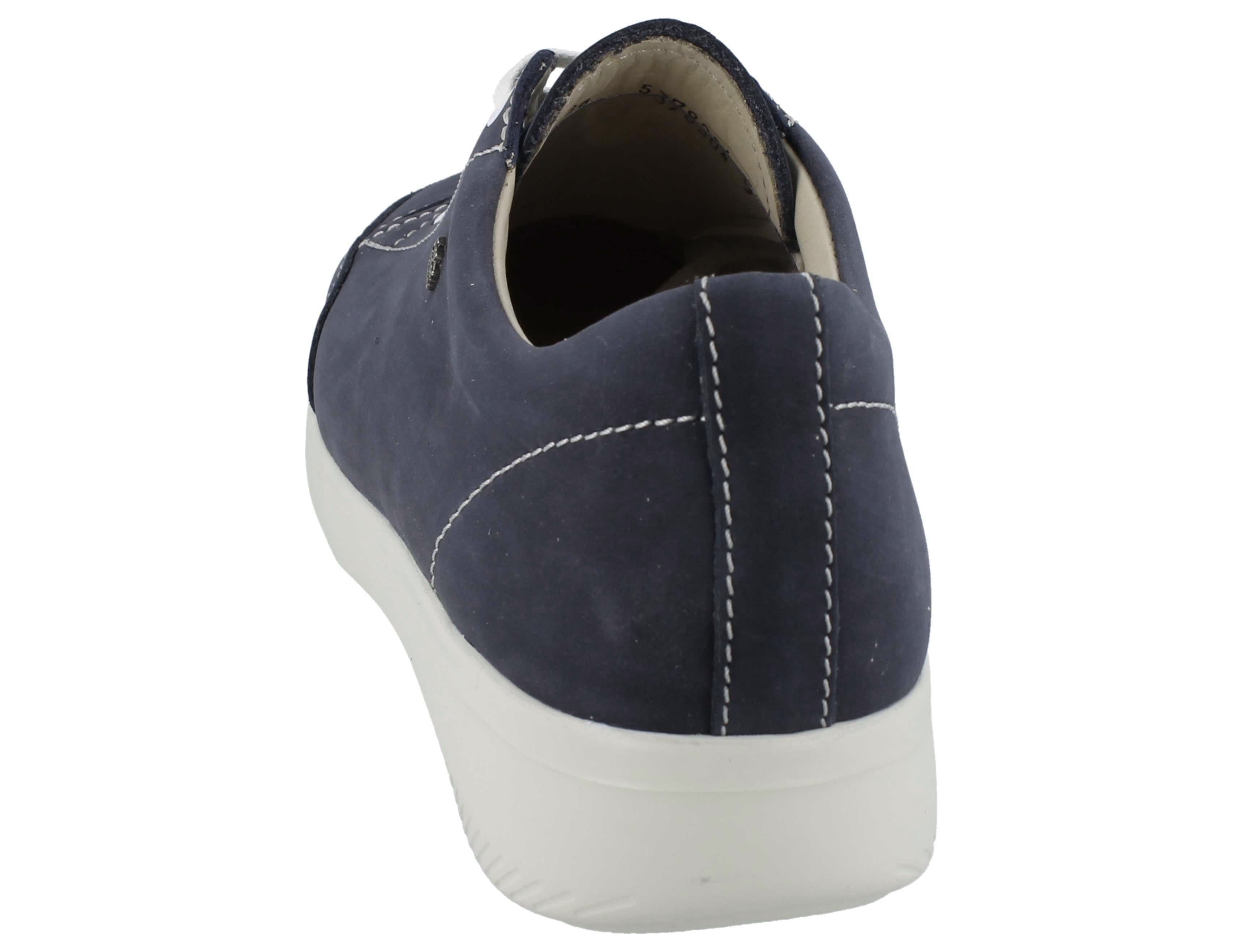 Finn Comfort FINN COMFORT Fataga Damen Schnürhalbschuhe dunkelblau Nubukleder - Schnürschuh Wechselfußbett
