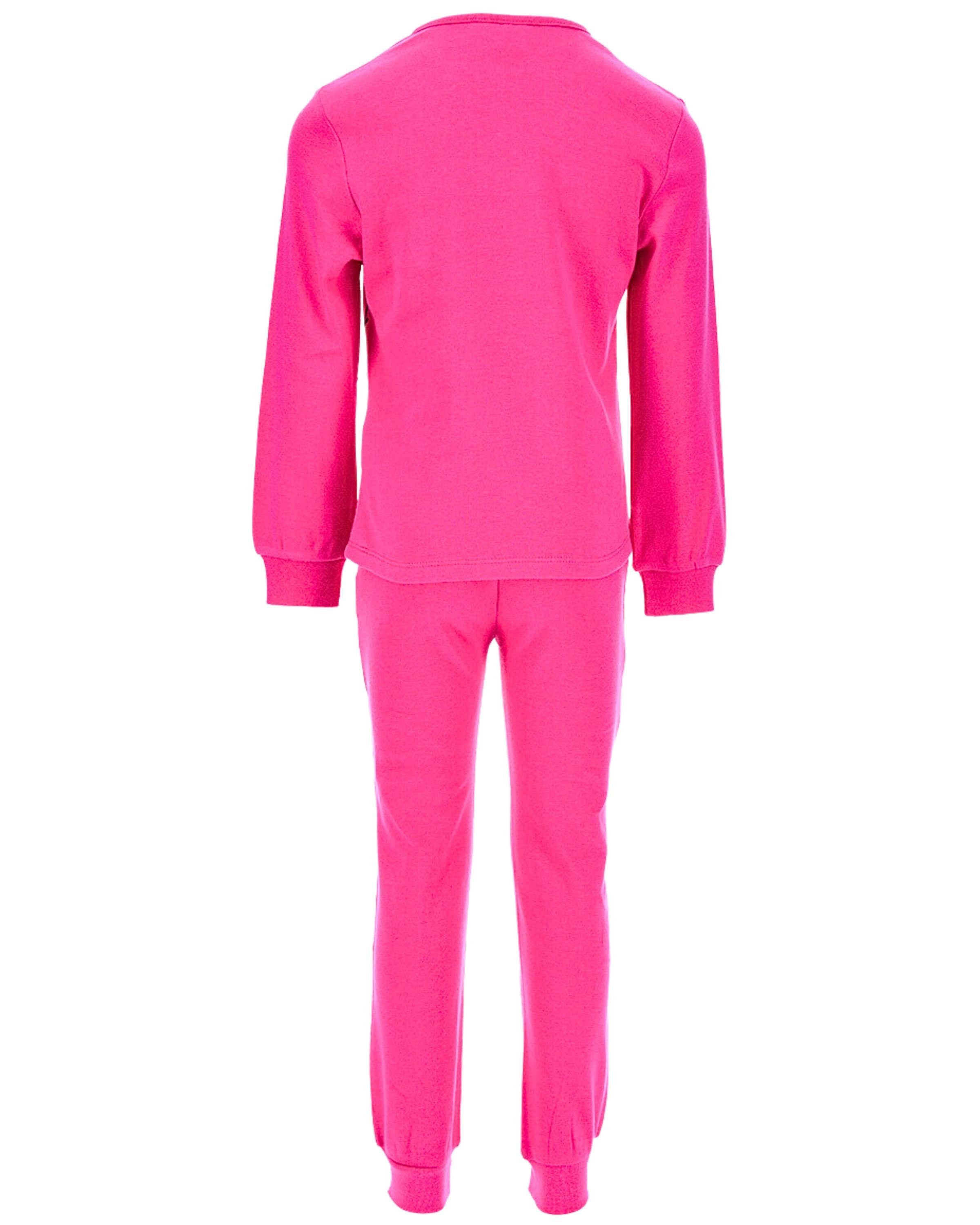 cm Schlafanzug 104 140 langarm Angel Stitch (2 & Mädchen - Pyjama Stick Gr. Pink tlg) Lilo &
