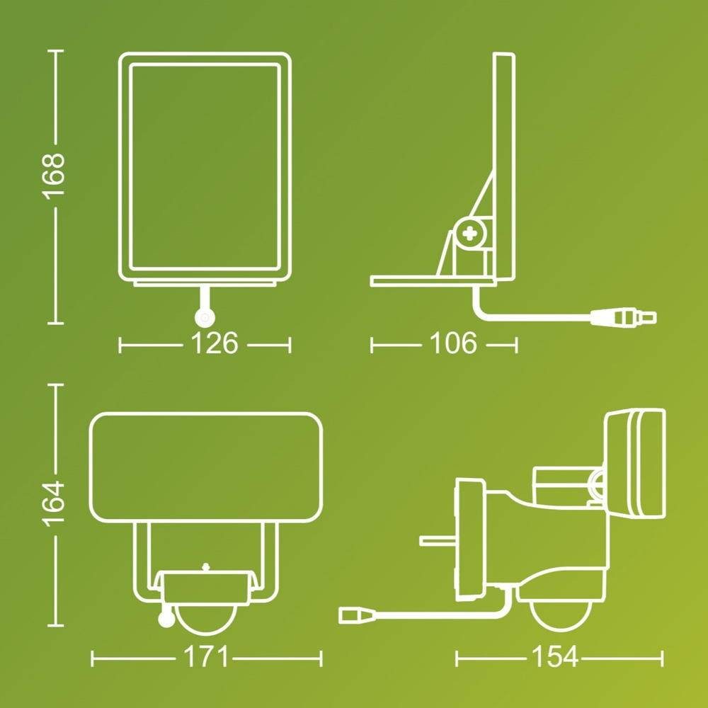 Philips Lighting LED Solarleuchte Philips Outdoor Ultra-Efficient Solar