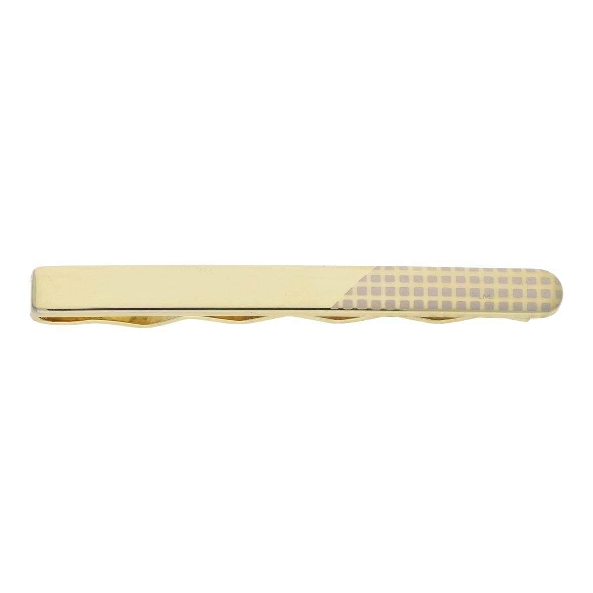 JuwelmaLux Krawattenhalter JuwelmaLux Krawattenschieber 585 Gold und Metall JL30-01-3392