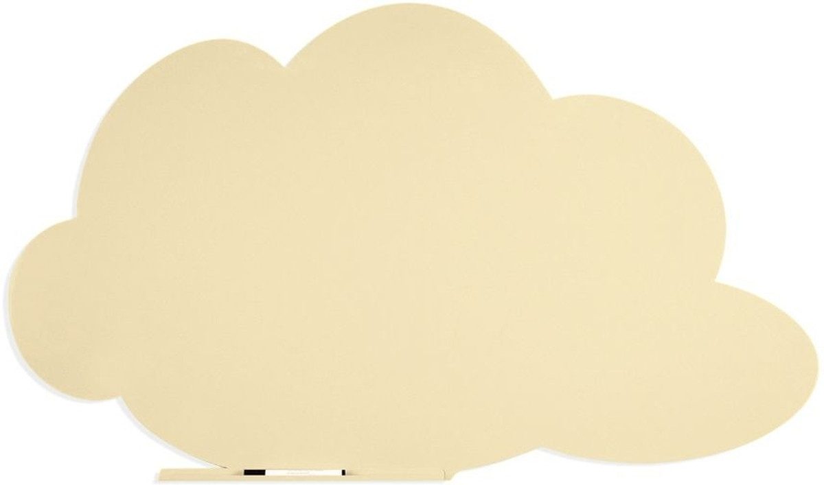rocada Magnettafel Symbol-Tafel Skinshape Wolke lackiert 75x115cm RAL 1013 perlweiß