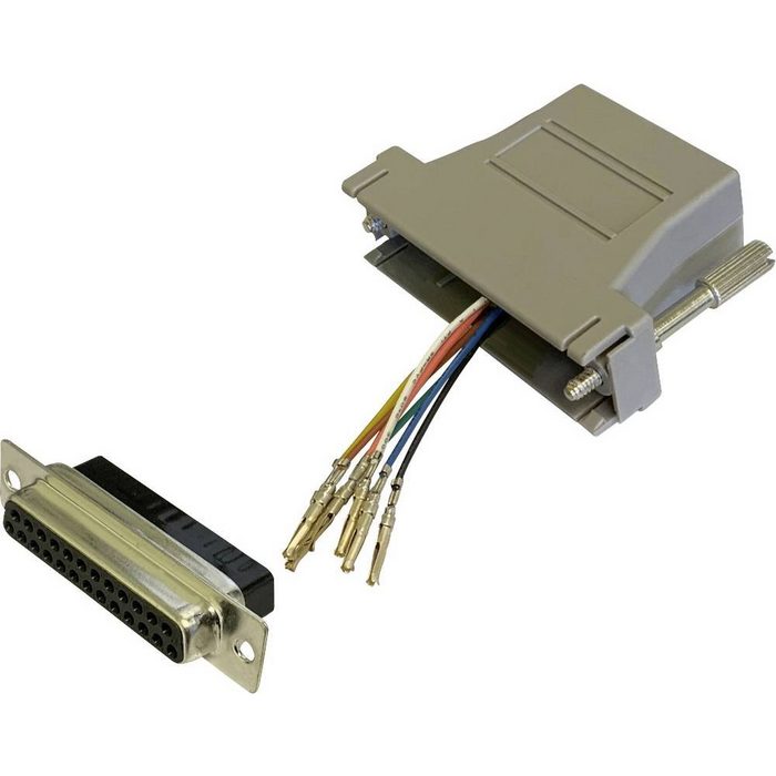 BKL Electronic Küchenmaschinen-Adapter BKL Electronic 10121130 Adapter D-SUB-Buchse 25pol. - RJ45-Buchse 1 S