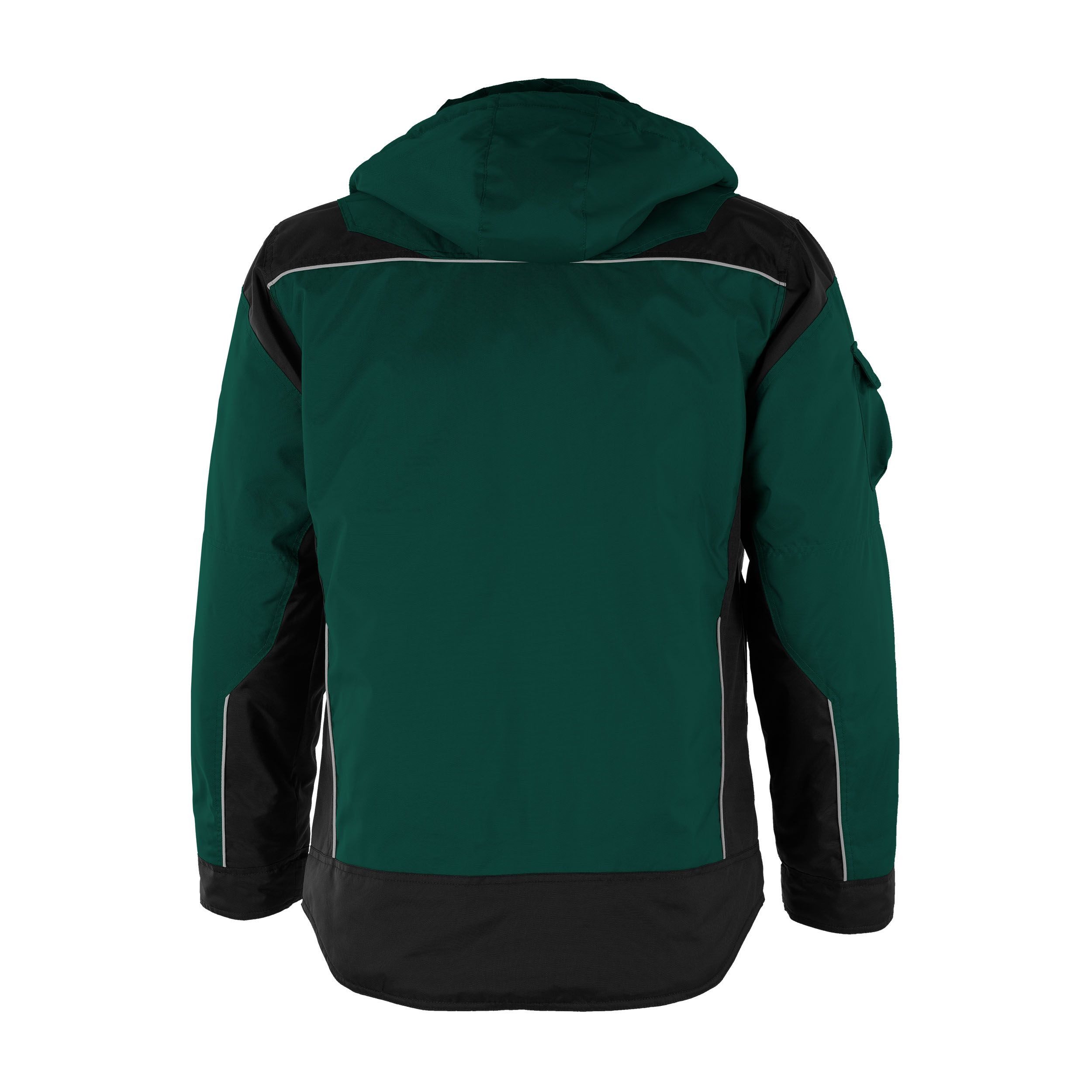 Qualitex Workwear Winterjacke Winterjacke "PRO" grün/schwarz, günstig online kaufen