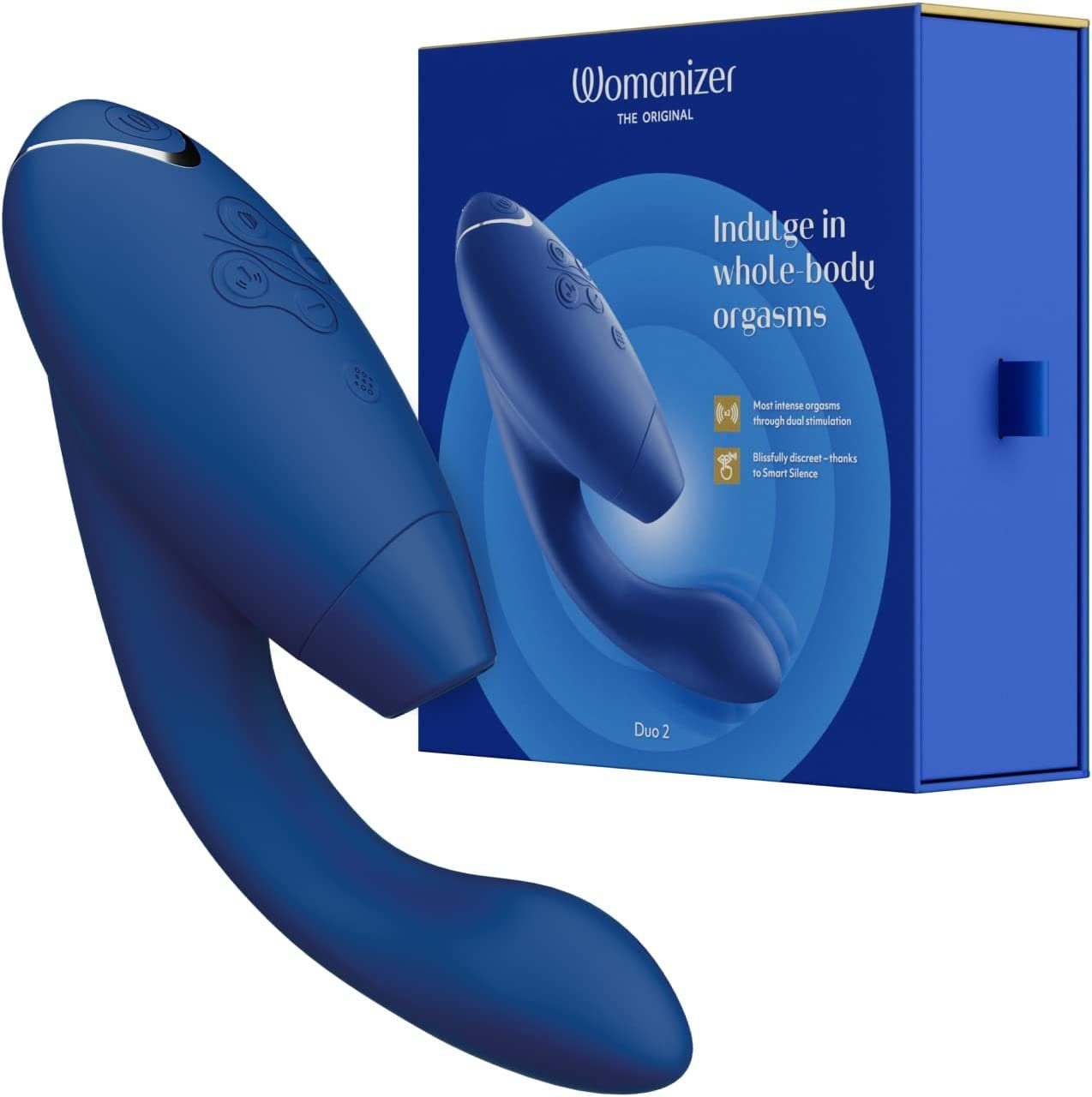 Womanizer 2 Klitoris-Stimulator DUO Blueberry