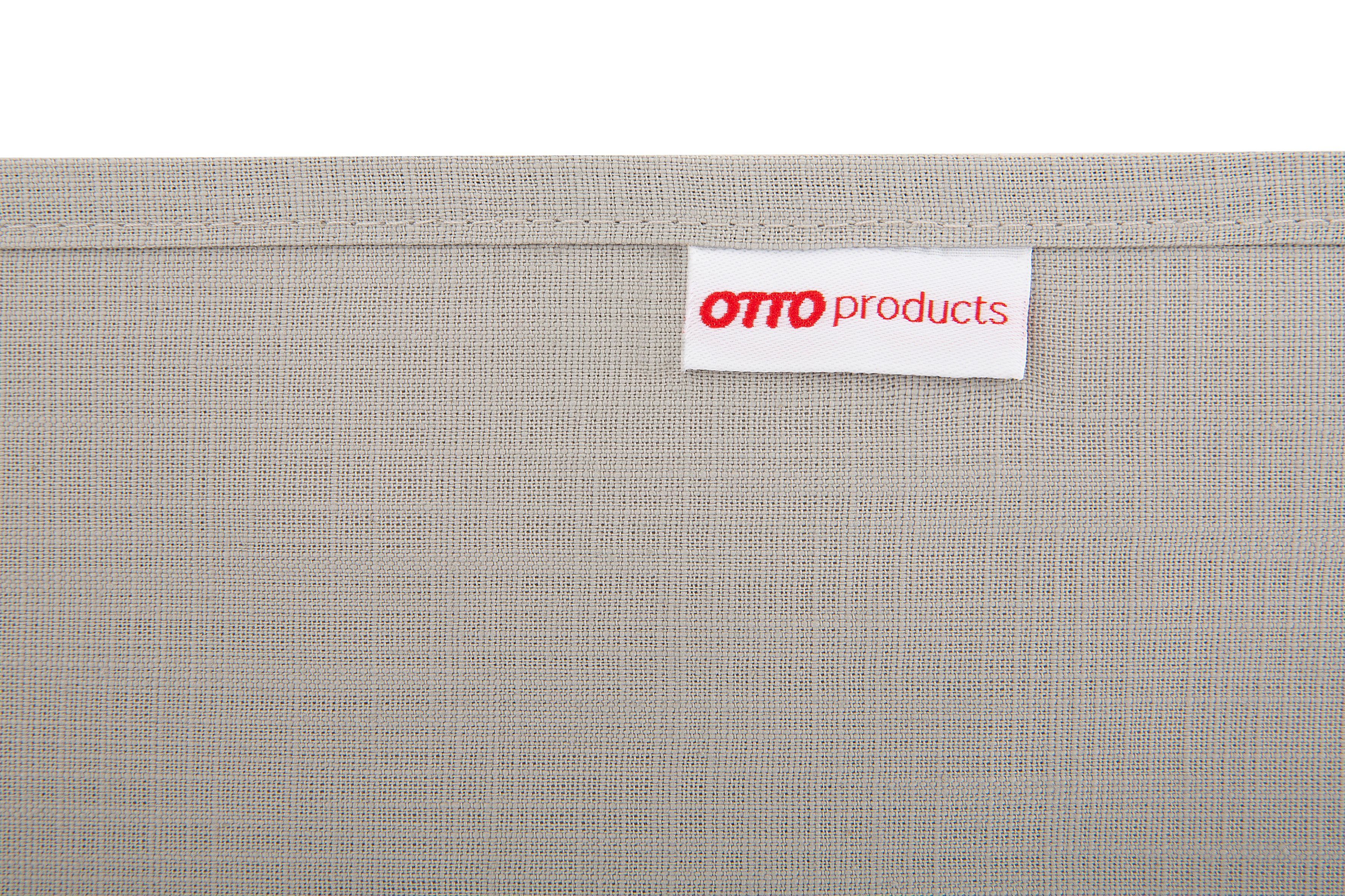 Mitteldecke grau Bio-Baumwolle Anjella, Weihnachtsdeko products OTTO aus (1-tlg),