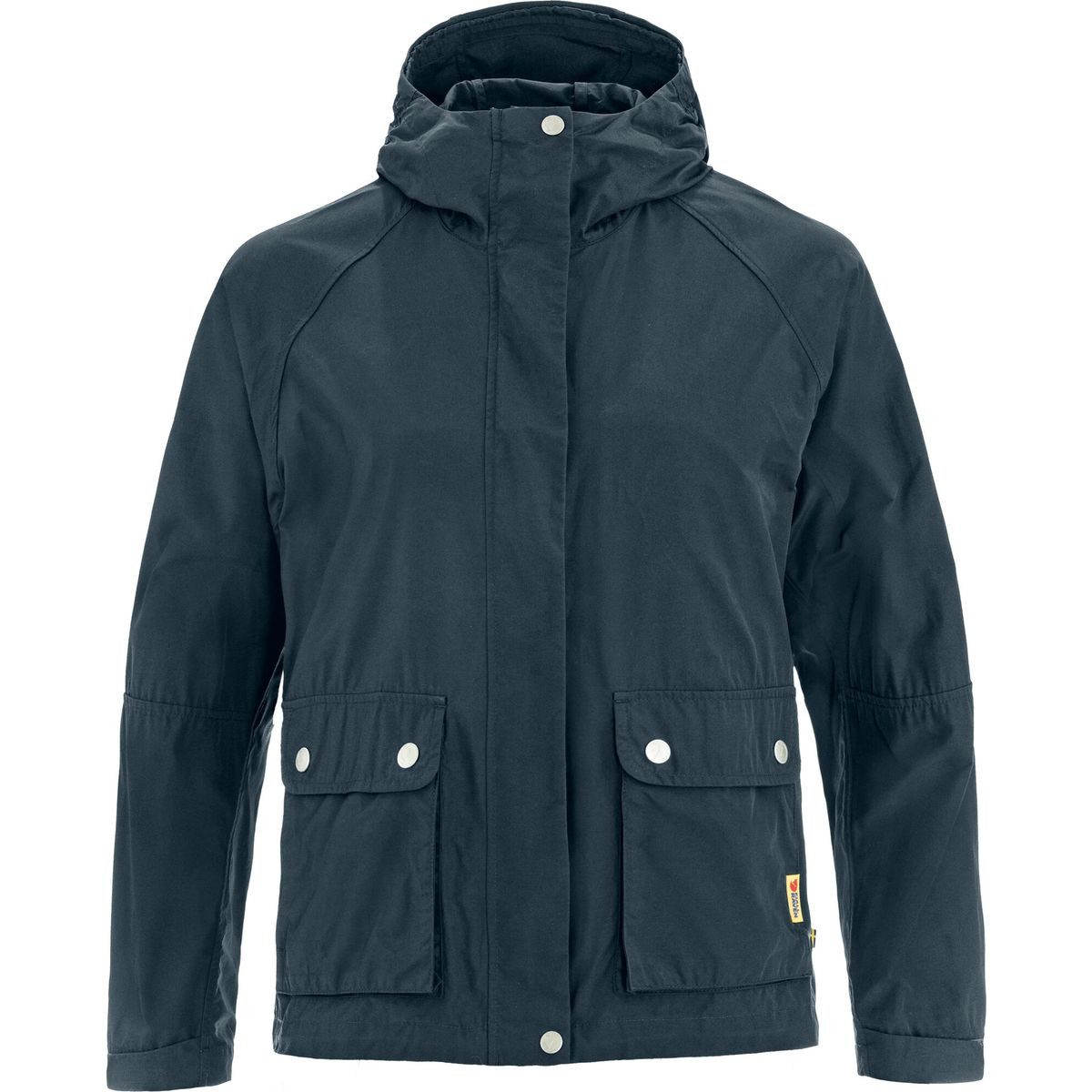 Fjällräven Fahrradjacke Vardag Vindby Jacket W Wetterfeste Damenjacke für Outdoor-Aktivitäten mit verstellbarer