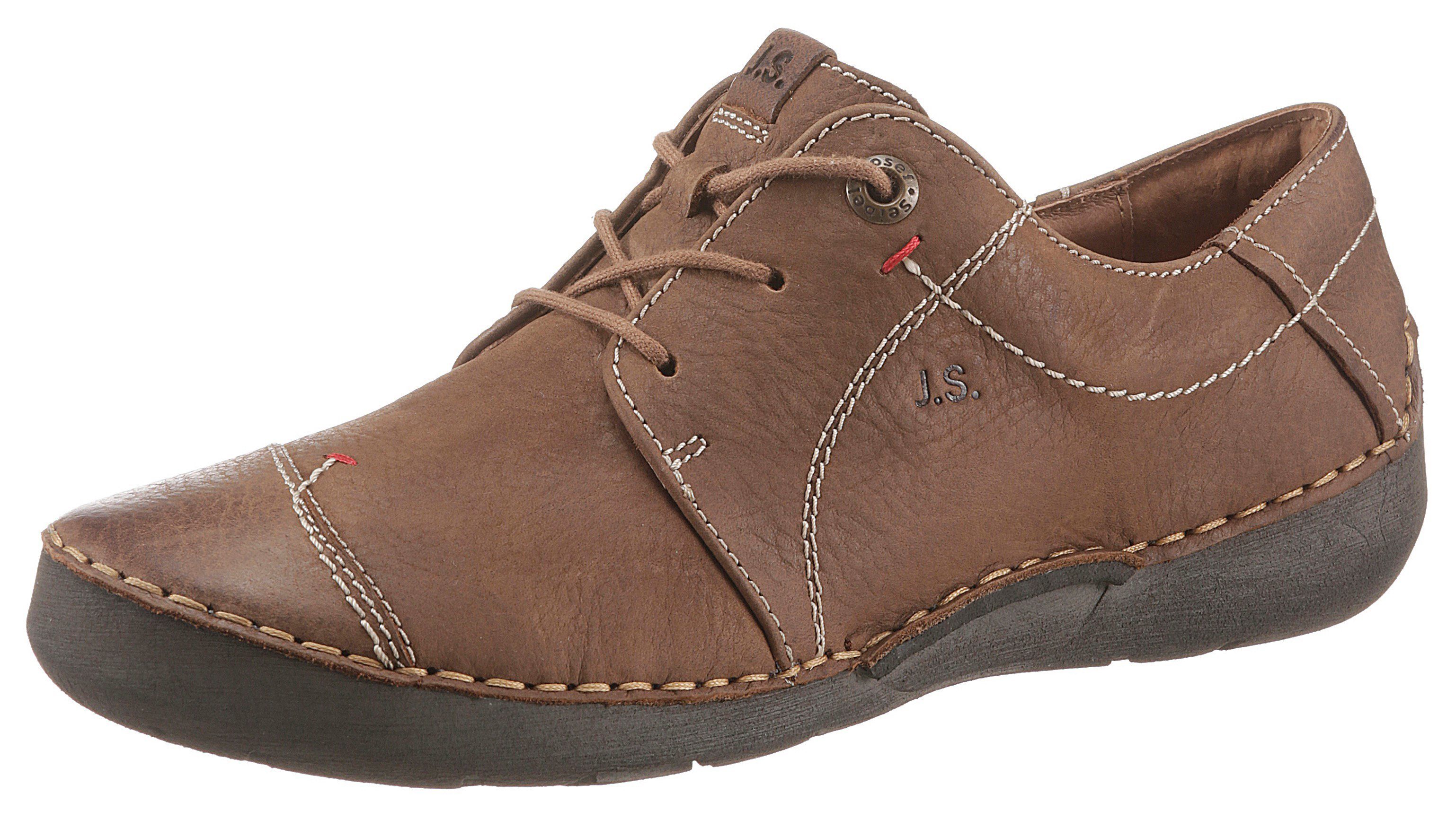 Josef Seibel Schnürschuh mit Wechselfußbett, Freizeitschuh, günstig online kaufen