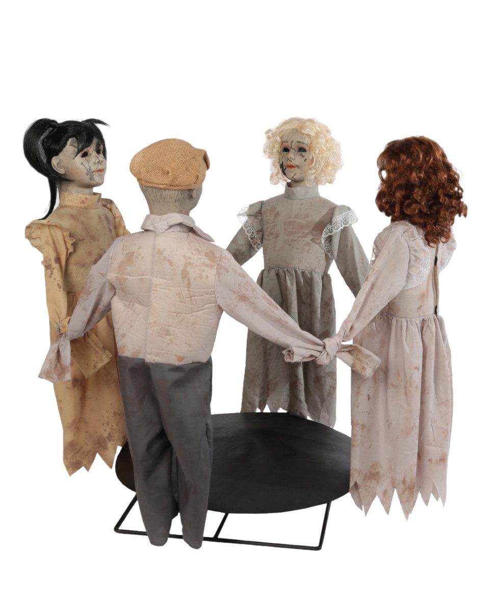 Horror-Shop Dekoobjekt Ringel, Ringel, Reihe Animatronic mit Sound und Be