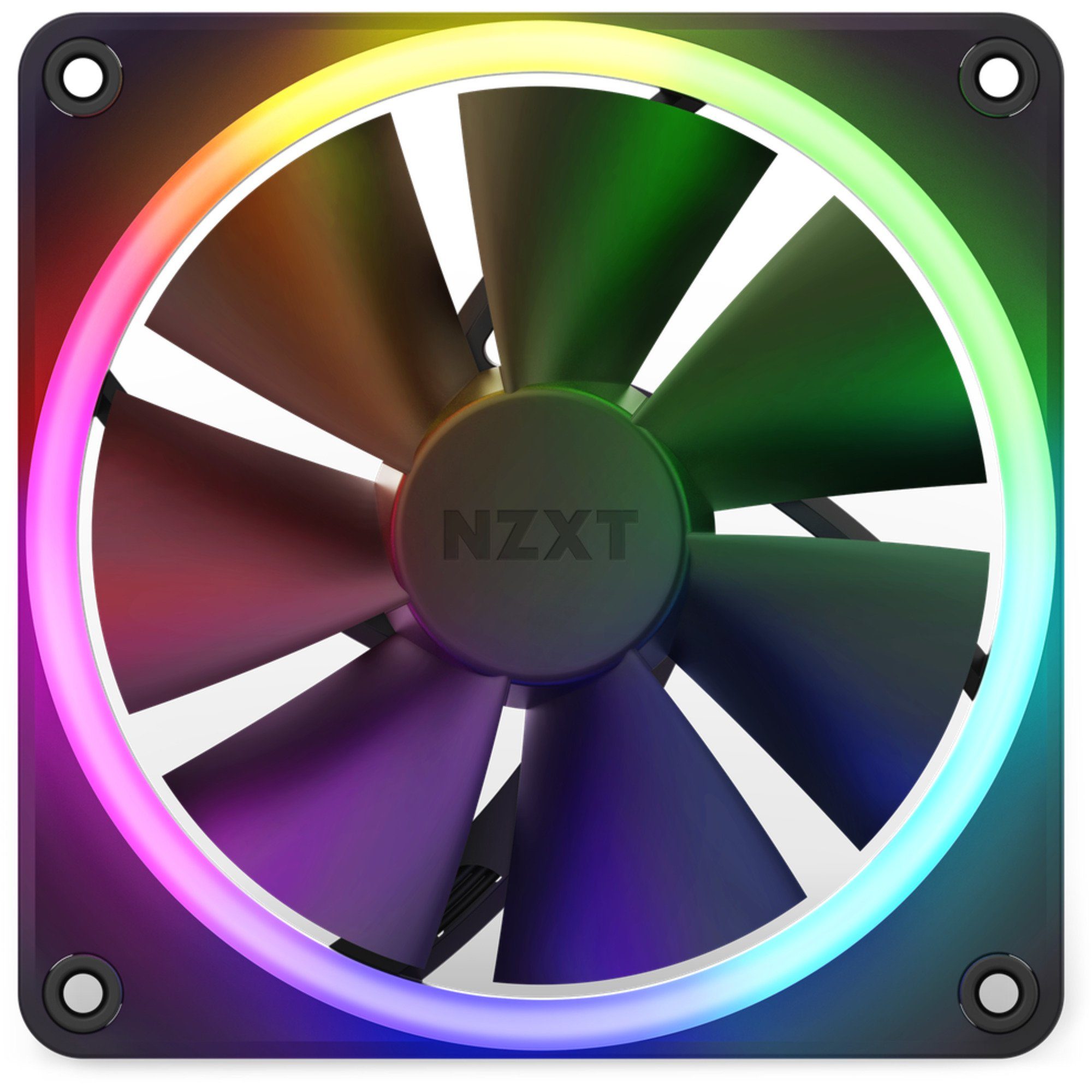 NZXT Gehäuselüfter NZXT F120 RGB Single 120x120x26, Gehäuselüfter