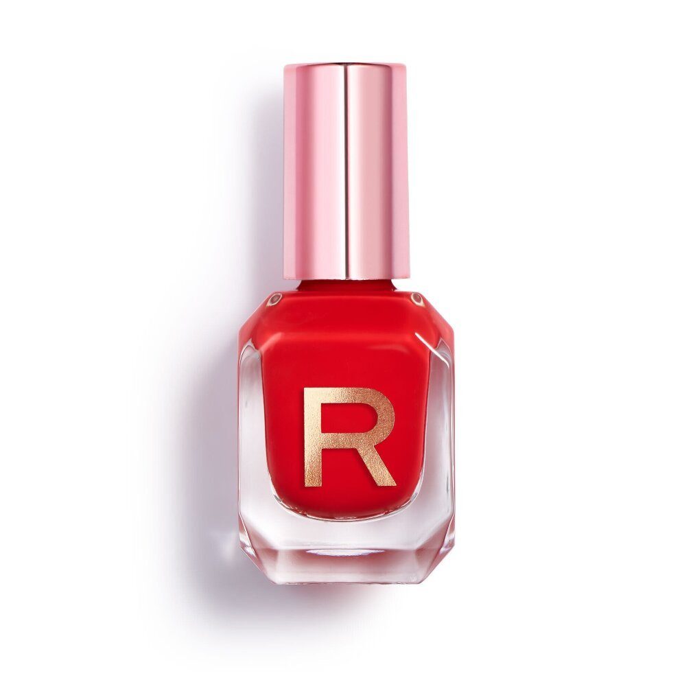 Nagellack Makeup Revolution, Express, Nail Polish, Red Rush, 10ml