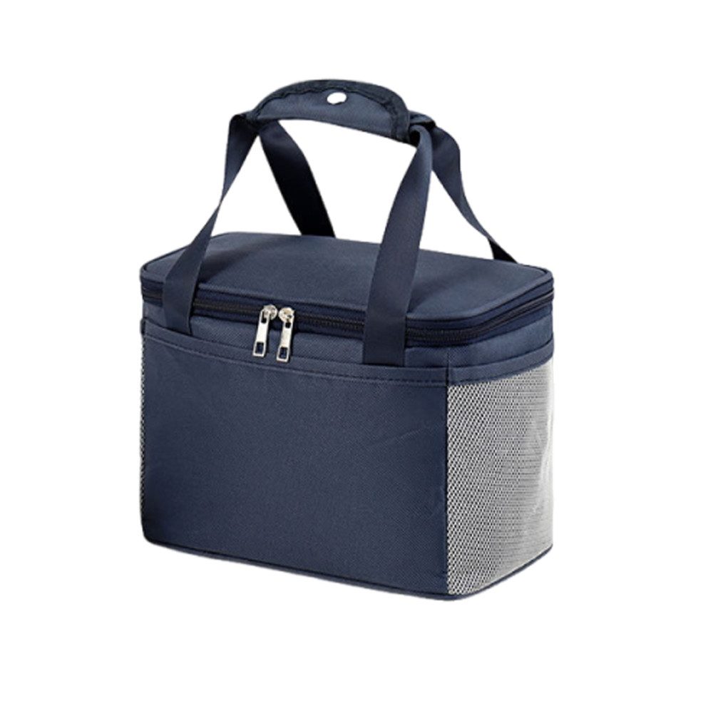 Agger Kühltasche Thermobehälter Kühltasche Faltbar Thermobehälter für Essen, mit Reißverschluss, wassedichtem Material, ideal für Arbeit & Ausflug