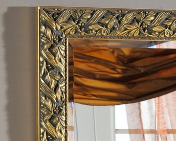 ASR Rahmendesign Wandspiegel Modell Lissabon (klassisch, Blattgold), Größe außen: 78cm x 98cm x 4cm