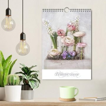 CALVENDO Wandkalender Blütenträume (Wandkalender 2024 DIN A4 hoch), CALVENDO Monatskalender