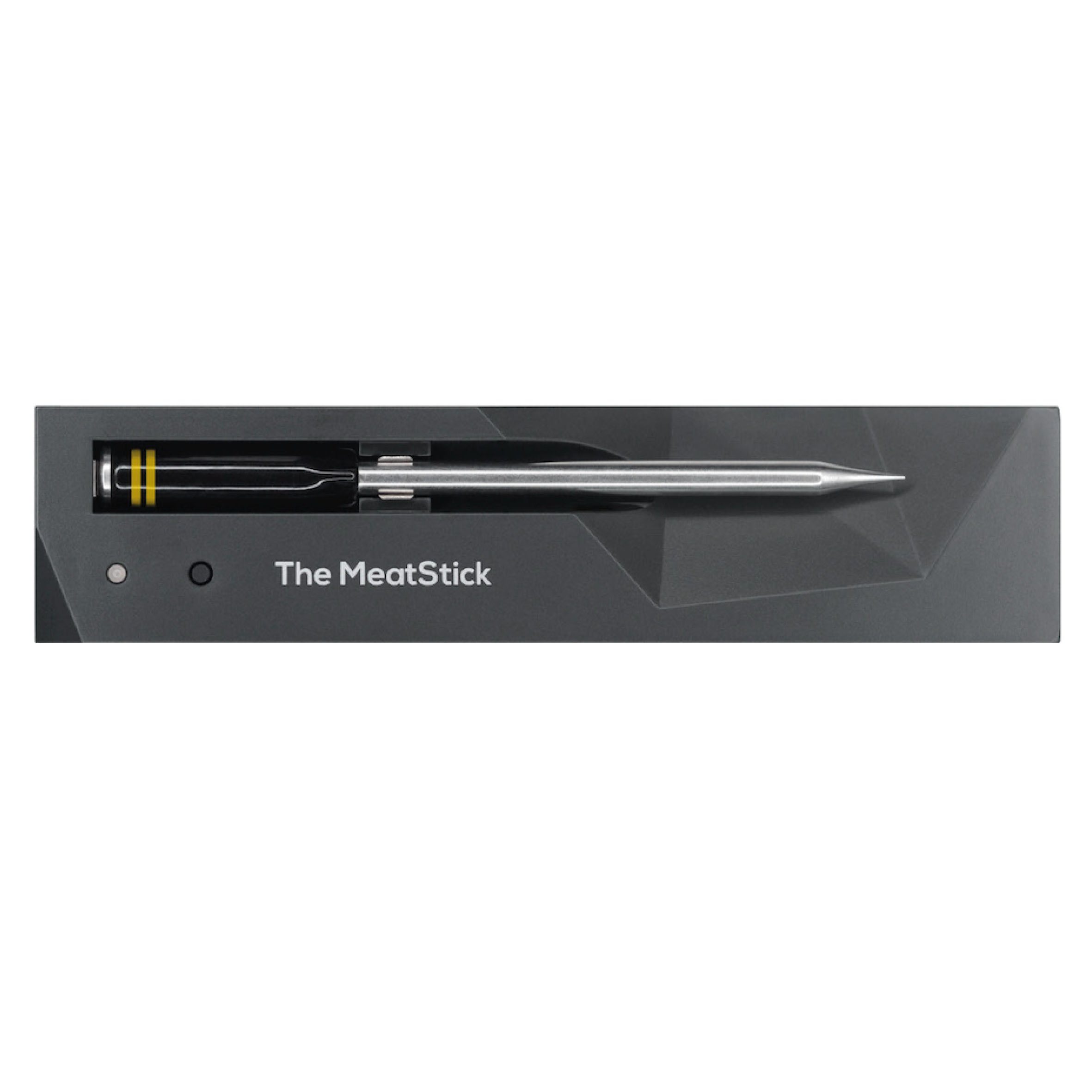 Grillthermometer MeatStick-Set, Fleischthermometer (gelb) & Lader