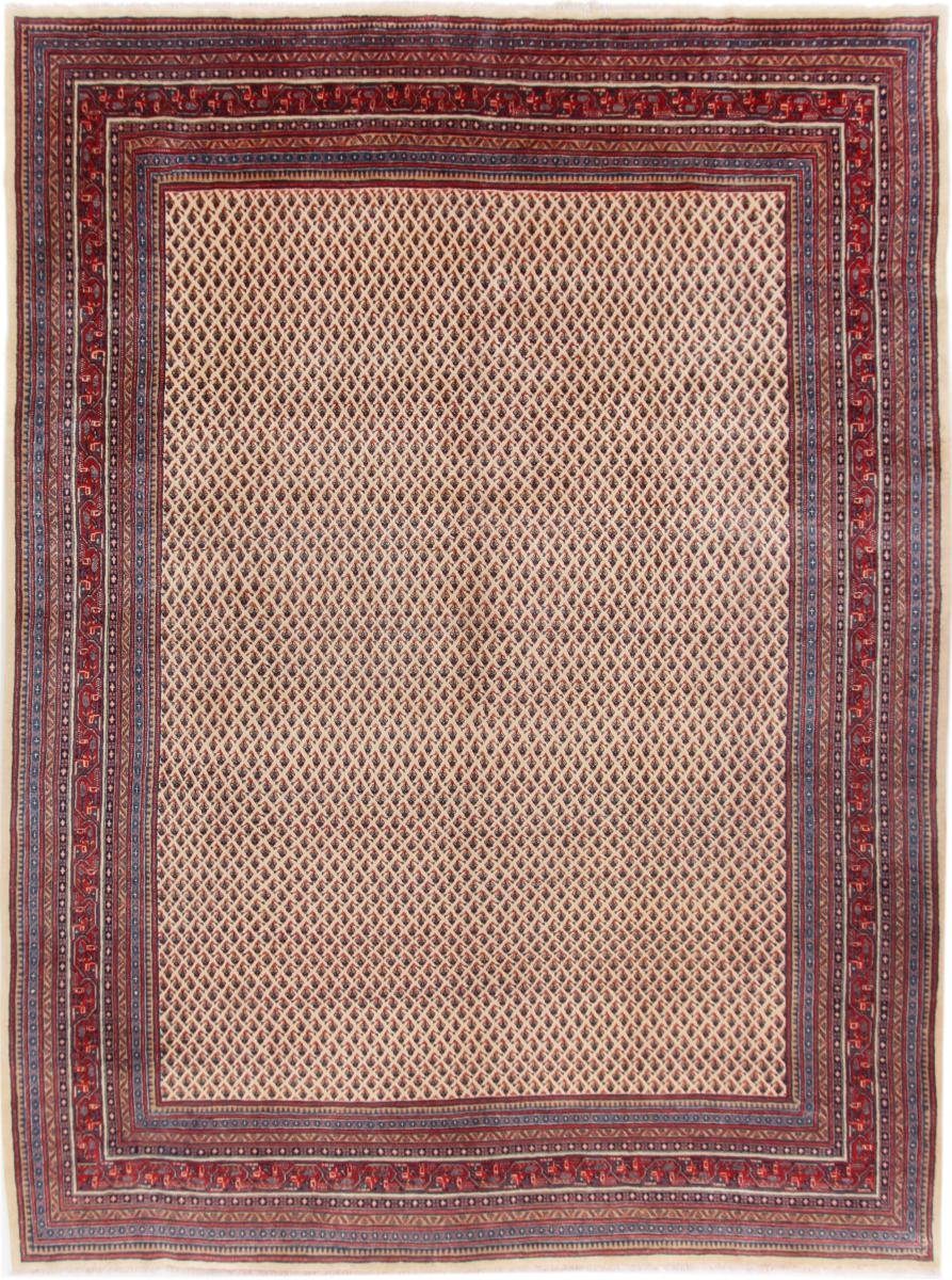 Orientteppich Sarough Mir Boteh 275x372 Handgeknüpfter Orientteppich, Nain Trading, rechteckig, Höhe: 12 mm