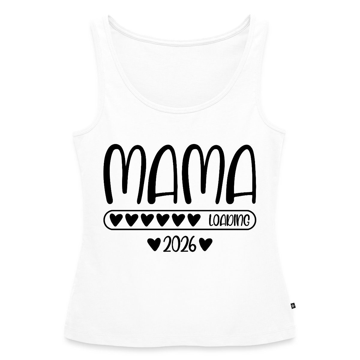 T-Shirt Mama 2026 loading Frauen Premium Tank Top