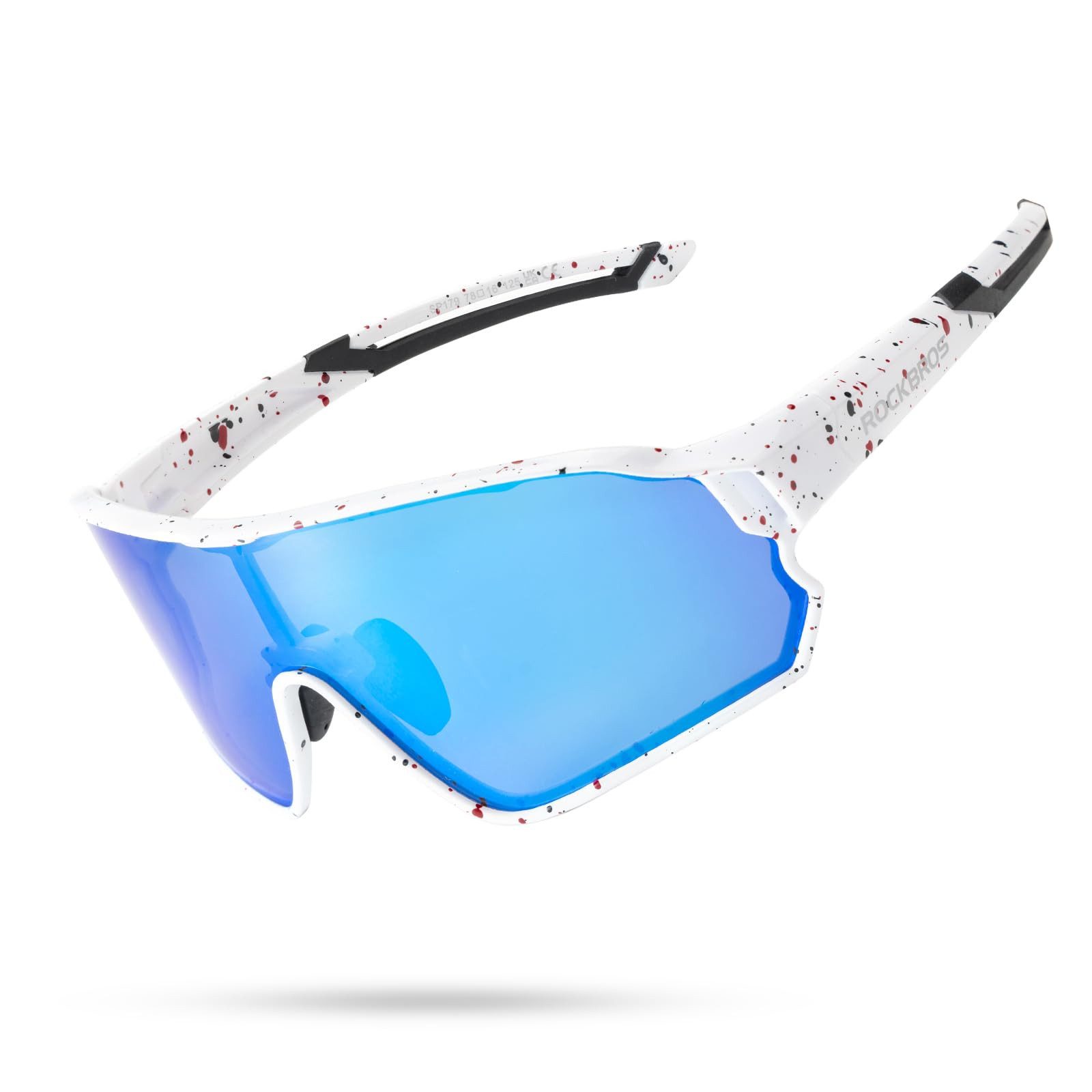 Fahrradbrille Sonnenbrille Polarisierte UV400 Damen Herren Windschutzbrille