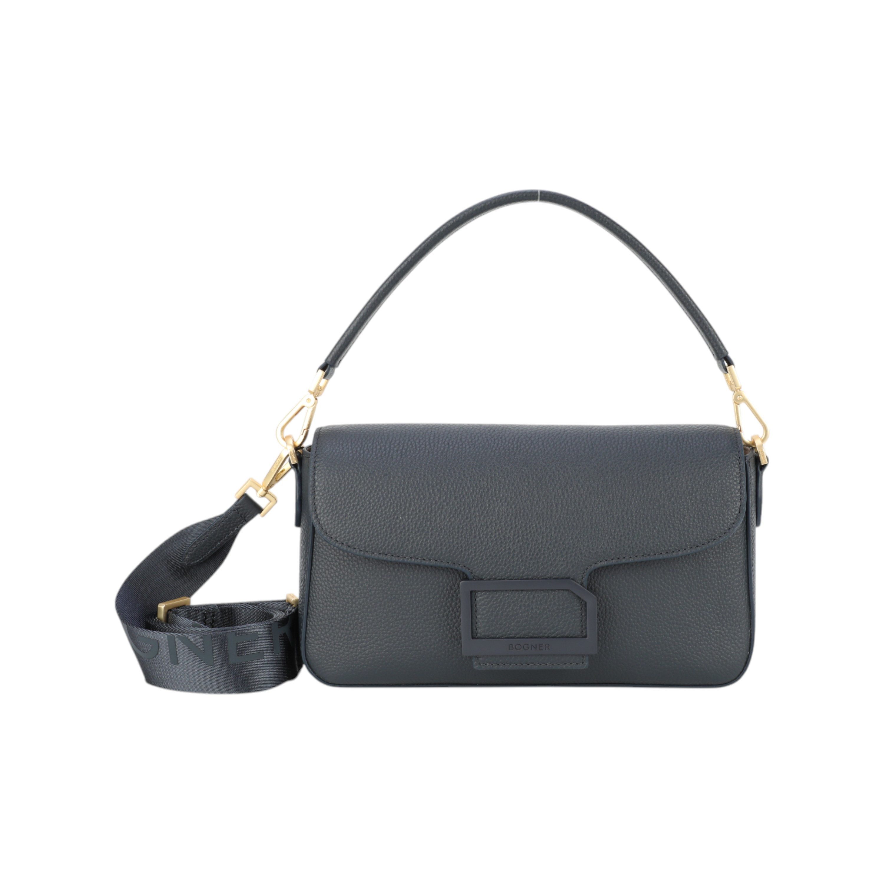 Schultertasche Bogner - Damen Schultertasche Pontresina Neve Nera
