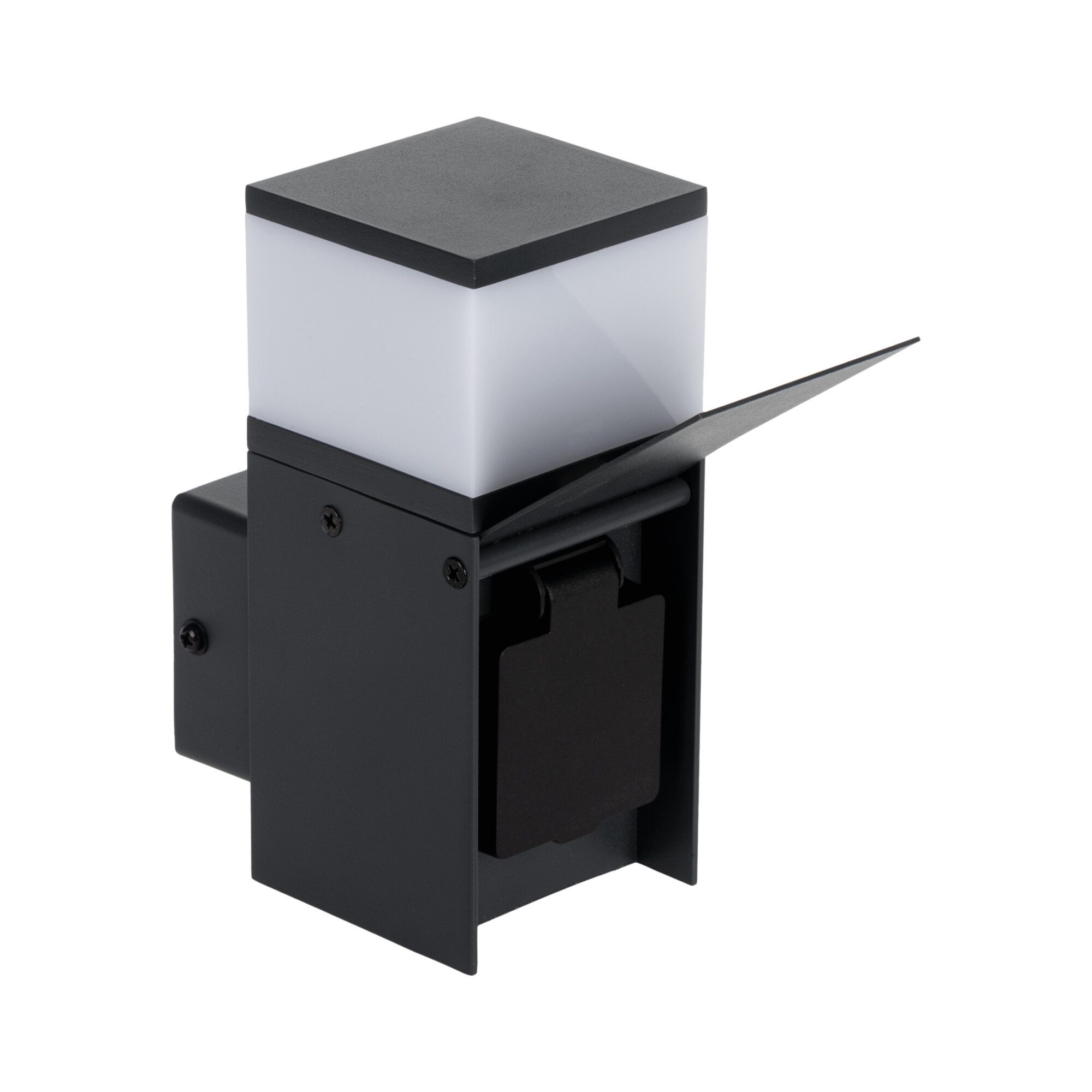 Kanlux Außen-Wandleuchte DASTEN Aussenleuchte Wandleuchte (mit/ohne Steckdo günstig online kaufen