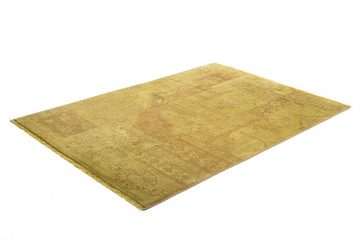 Teppich Handgeknüpfter Wollteppich - Vintage Patch - P504 - 140 x 200 cm, THEKO, Rechteckig