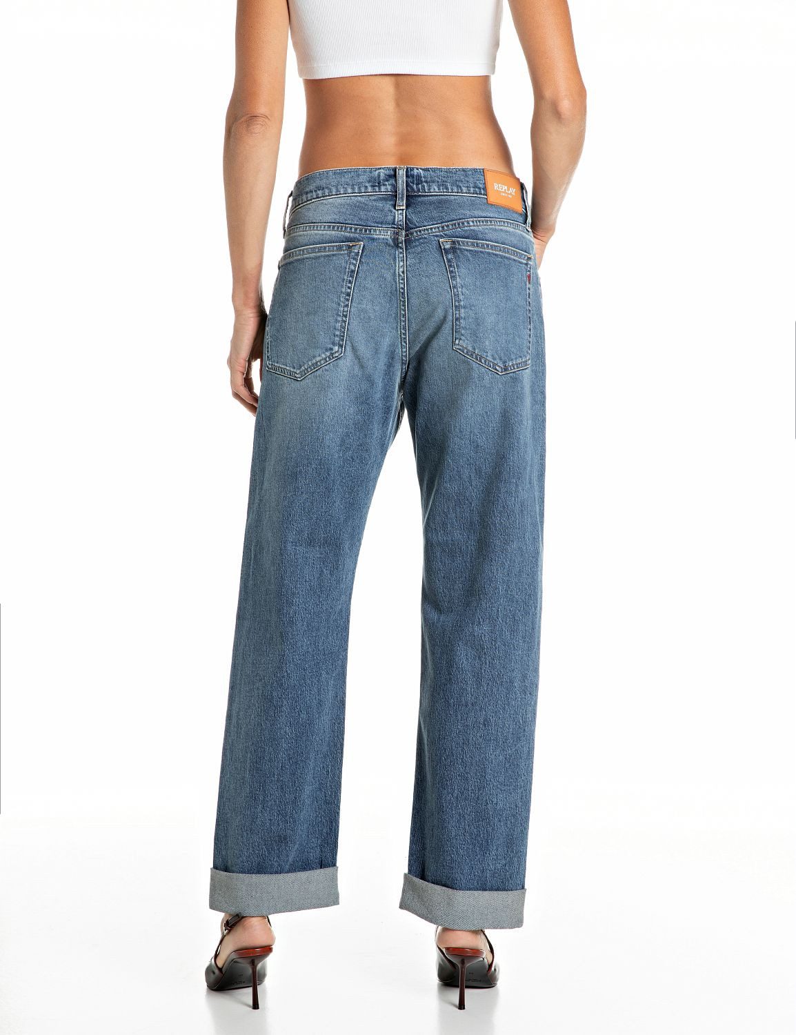 Replay Boyfriend-Jeans AUBRY