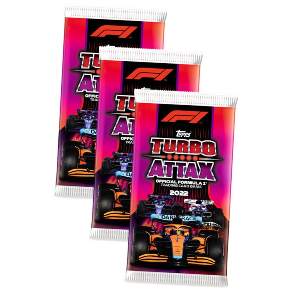 Topps Sammelkarte Topps Turbo Attax Karten Formula 1 - 2022 - 3, Turbo Attax Formel 1 Karten 