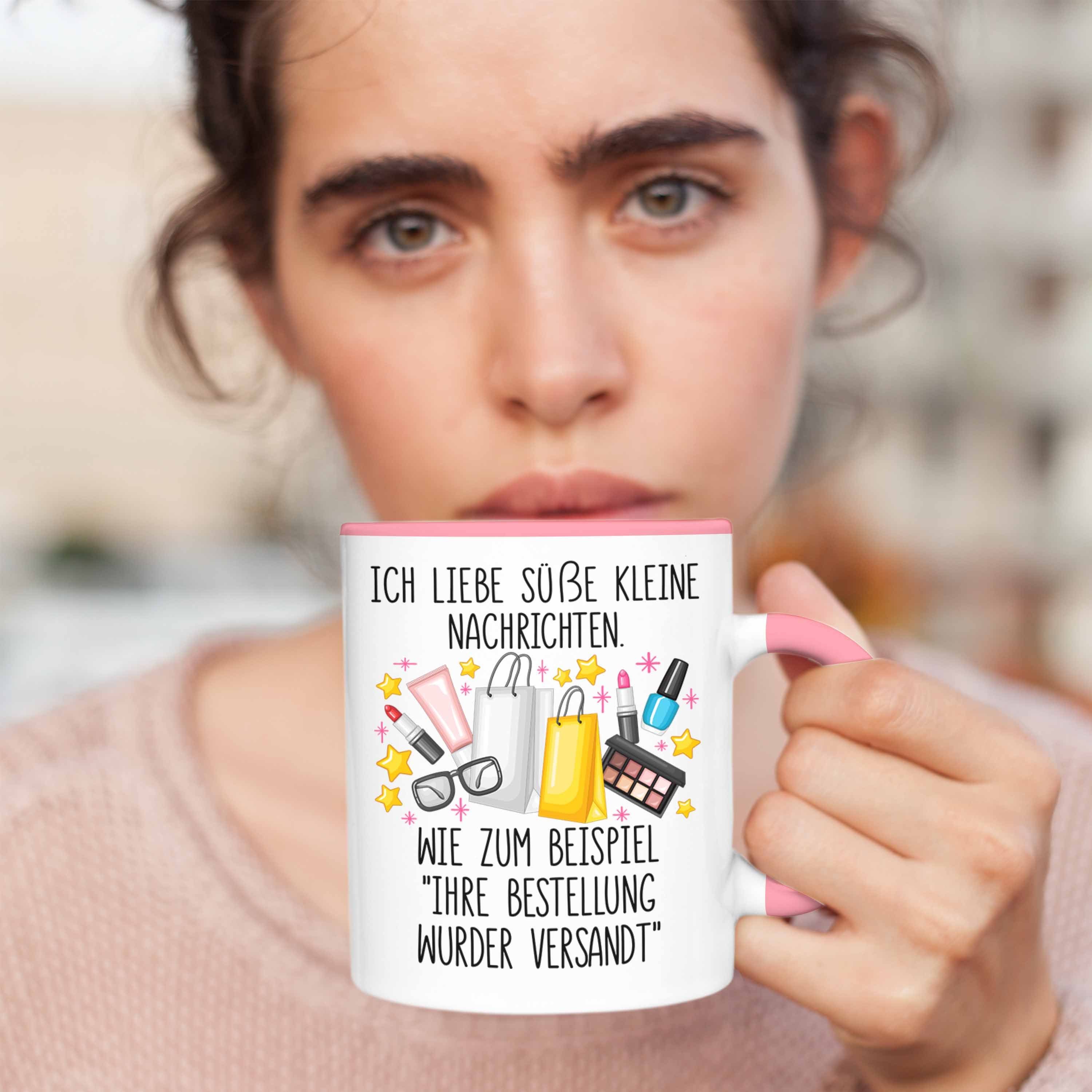 Rosa Bestel für Frauen Sucht Trendation mit Spruch Online "Ihre Shopping Lustige Tasse Tasse