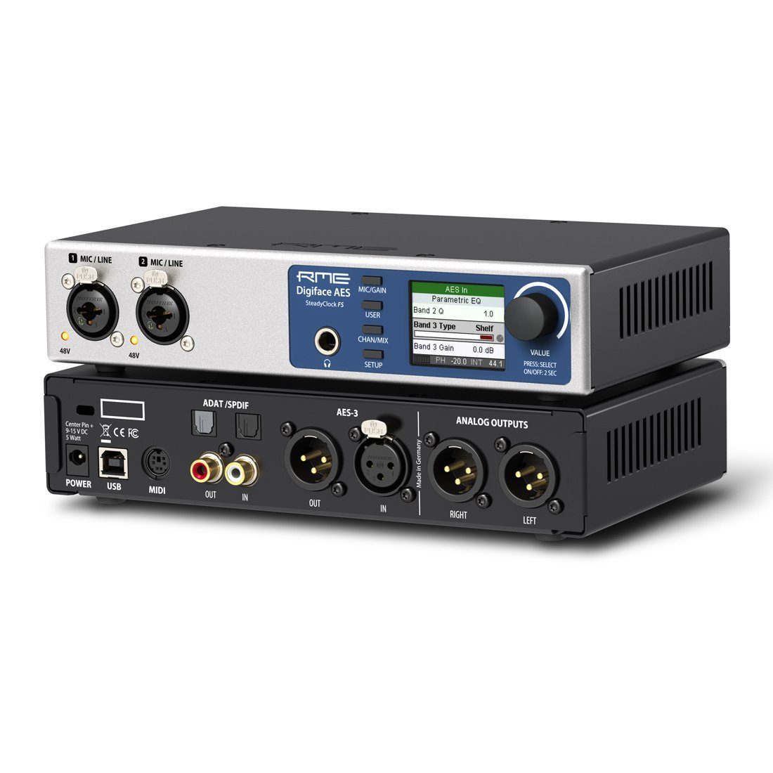 RME Audio RME Digiface AES USB Audio-Interface Digitales Aufnahmegerät