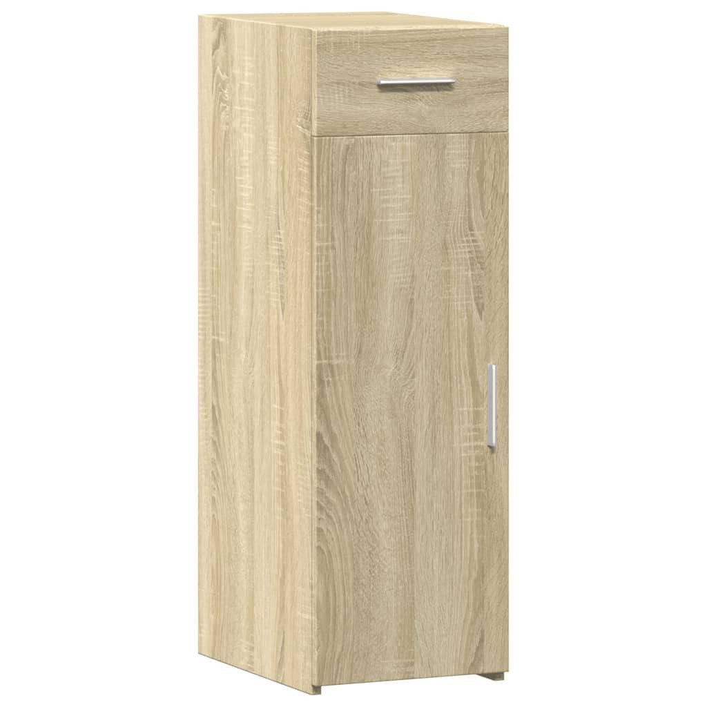 vidaXL Sideboard Sideboard Sonoma-Eiche 30x42,5x93 cm Holzwerkstoff (1 St)