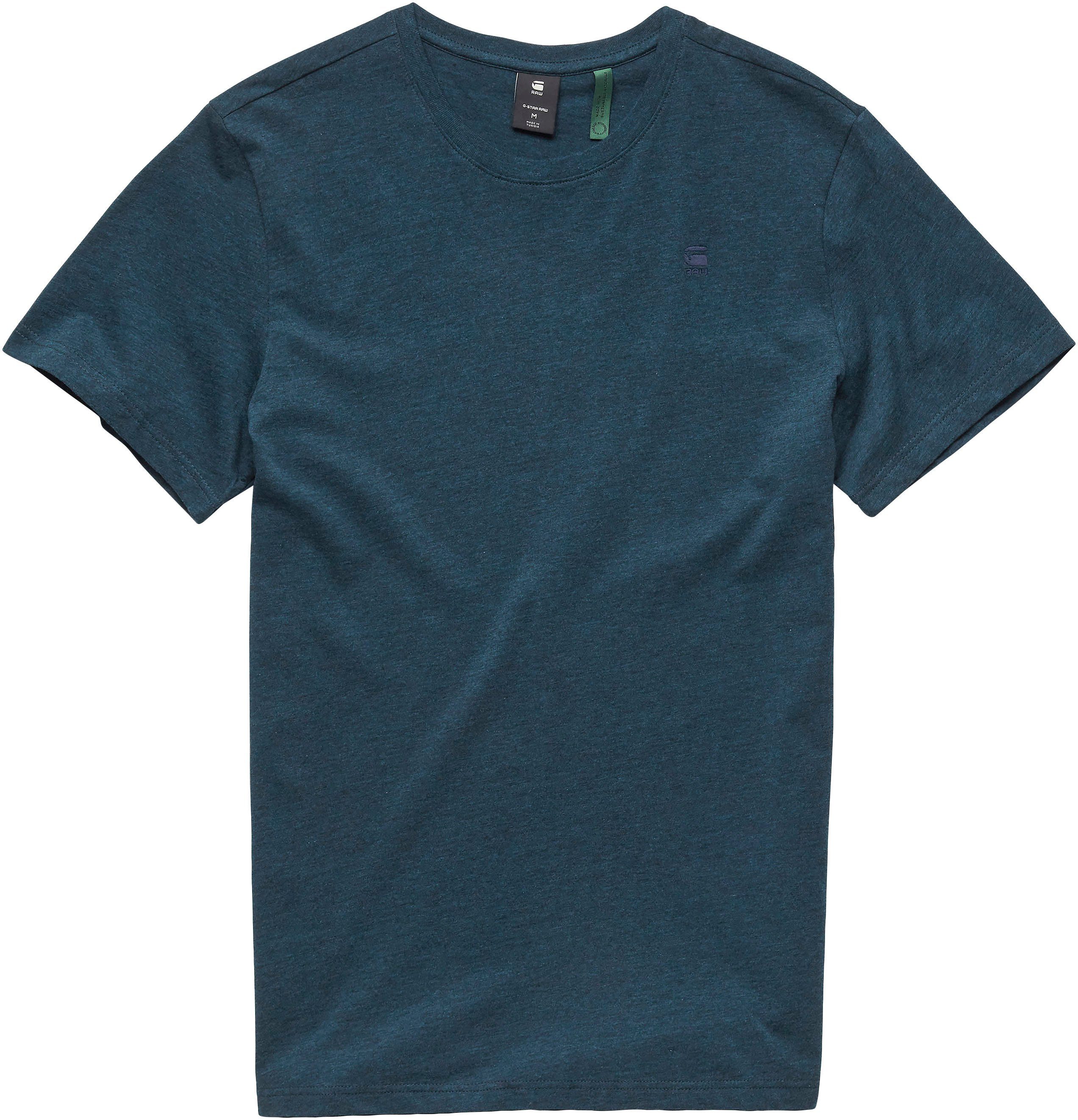 G-Star T-Shirt legion htr RAW T-Shirt Base-S blue